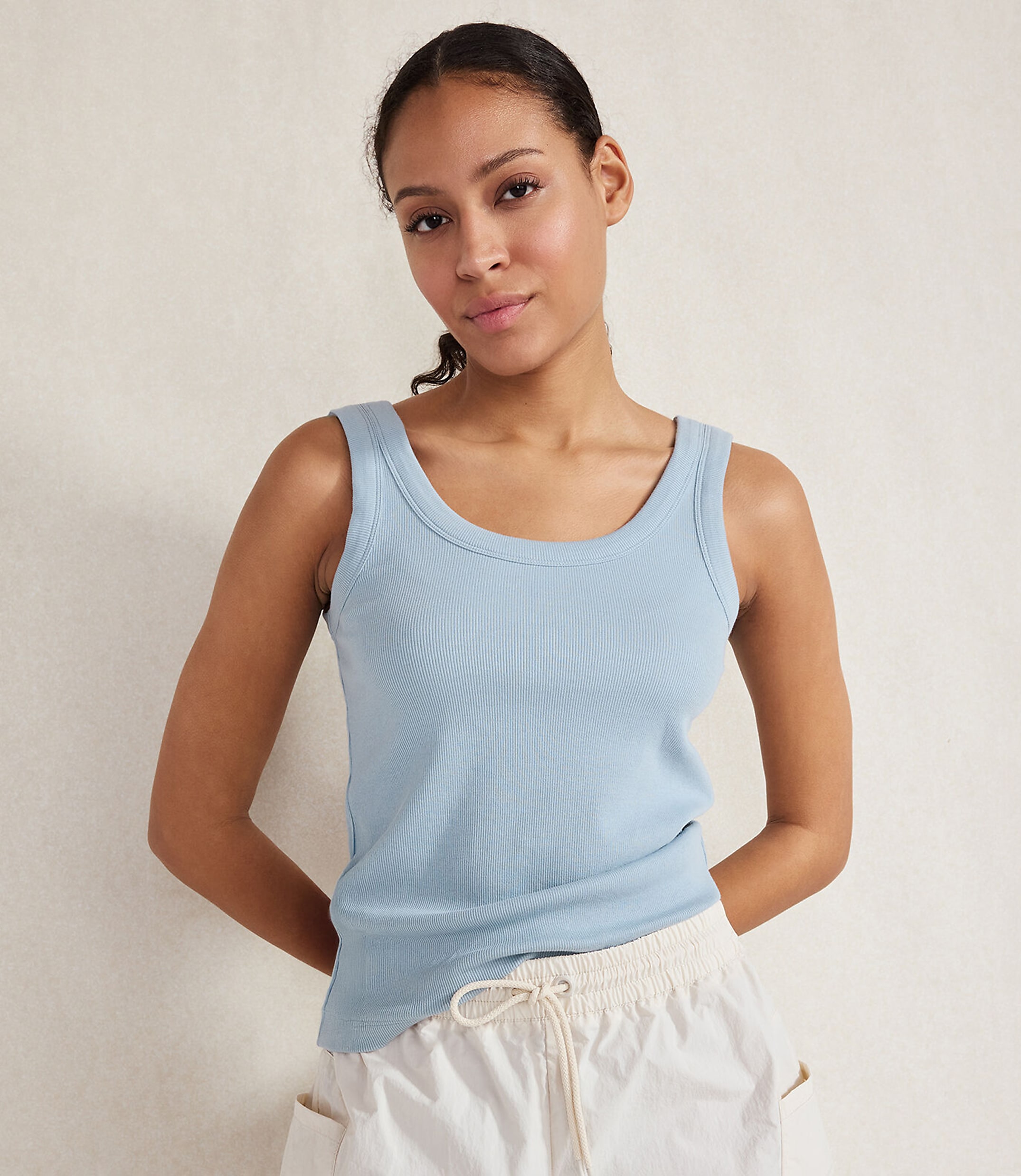 Haven Well Within Essential Organic Cotton Scoop Neck Tank