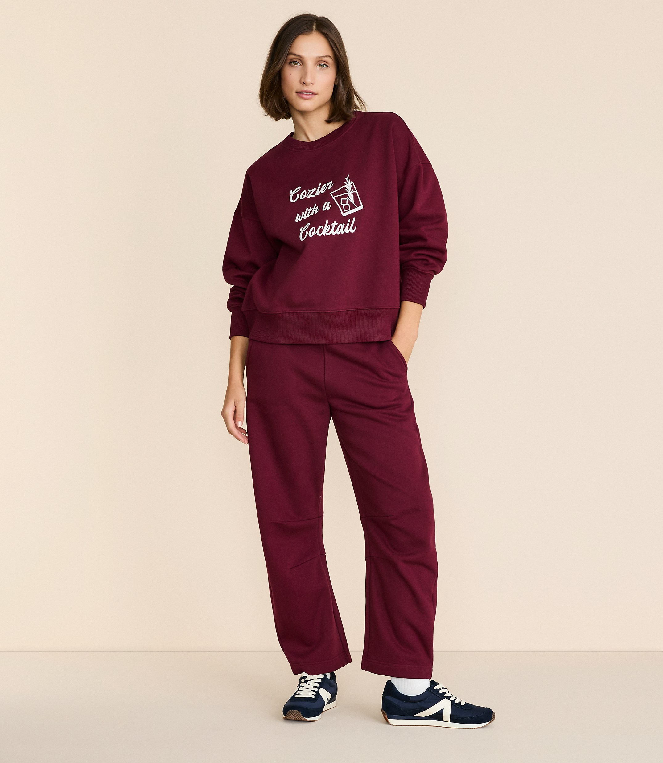 Lou & Grey Elite Fleece Barrel Pants