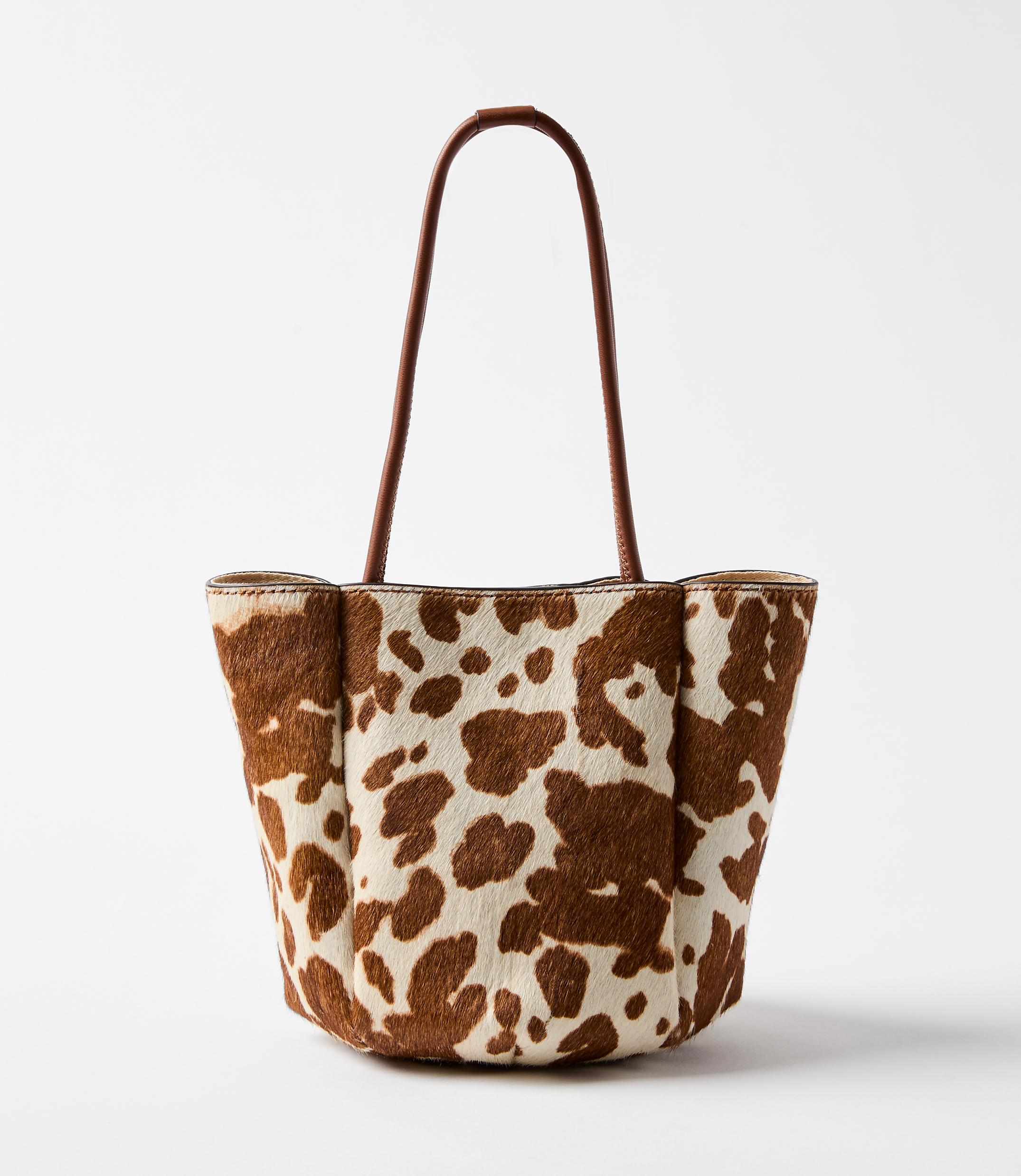 Spotted Haircalf Mini Tote Bag