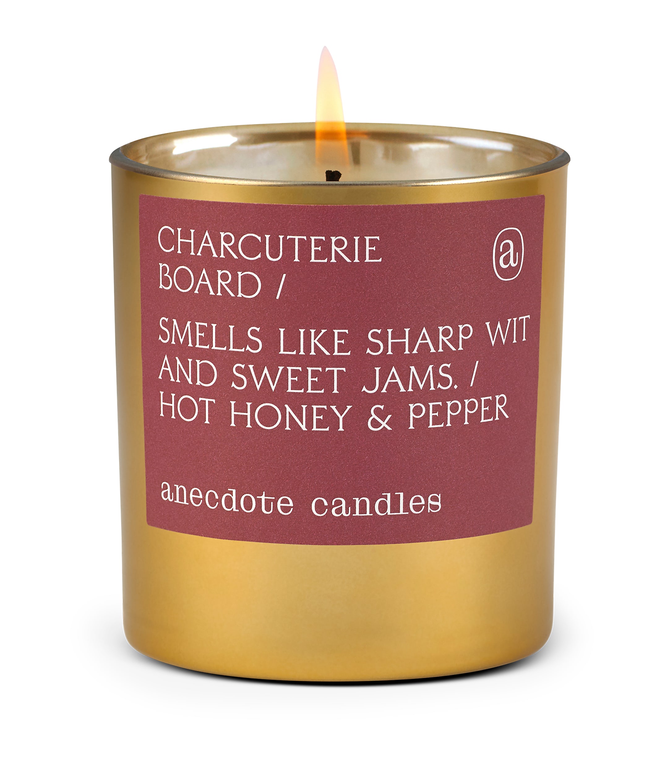 Anecdote Candles Charcuterie Board Gold Tumbler Candle
