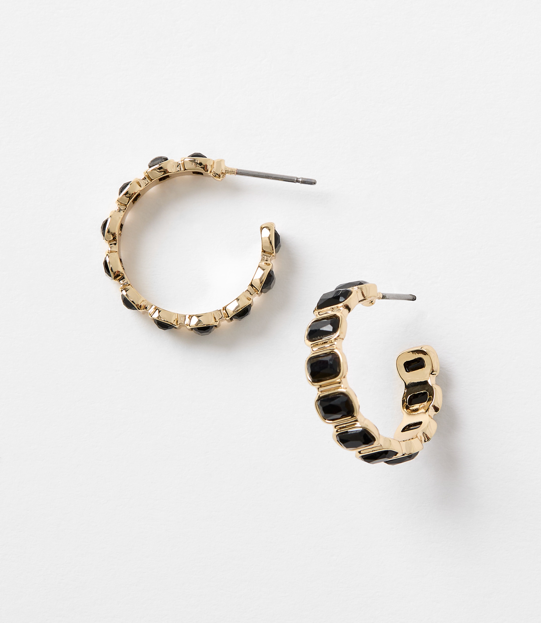 Crystal Hoop Earrings