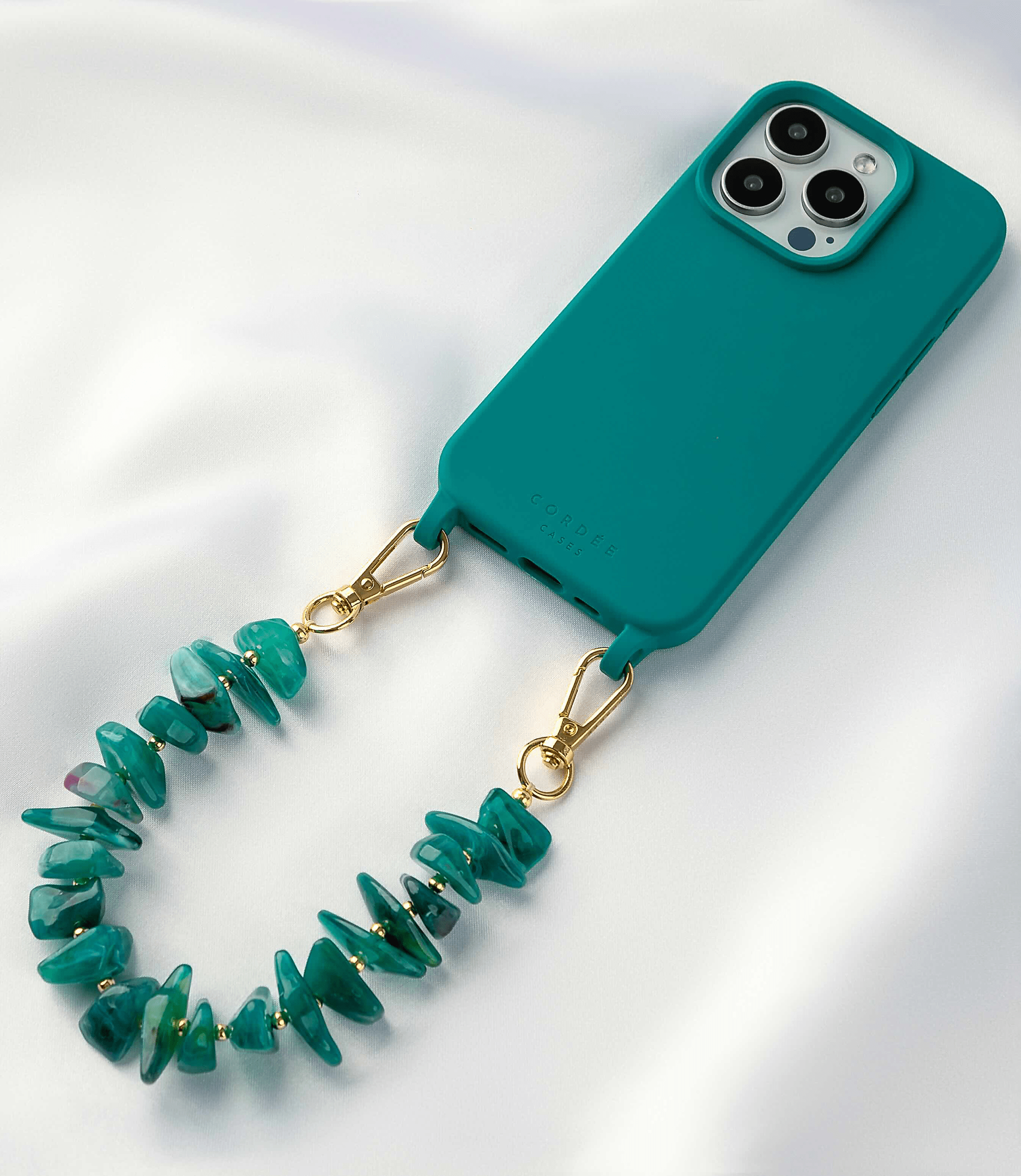 Cord&eacute;e Turquoise Tide Phone Wristlet