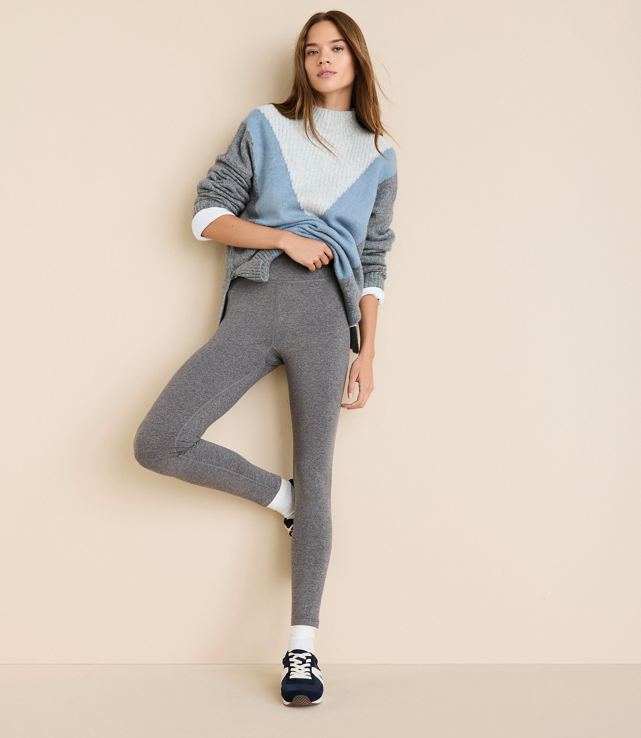 Petite Lou & Grey Heathered Brushedsoft Leggings