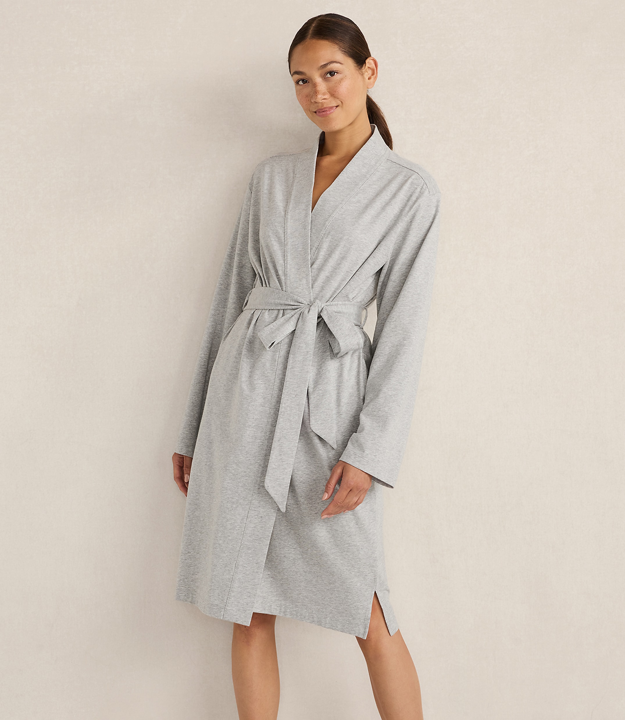 Haven Well Within Organic Cotton Jersey Robe