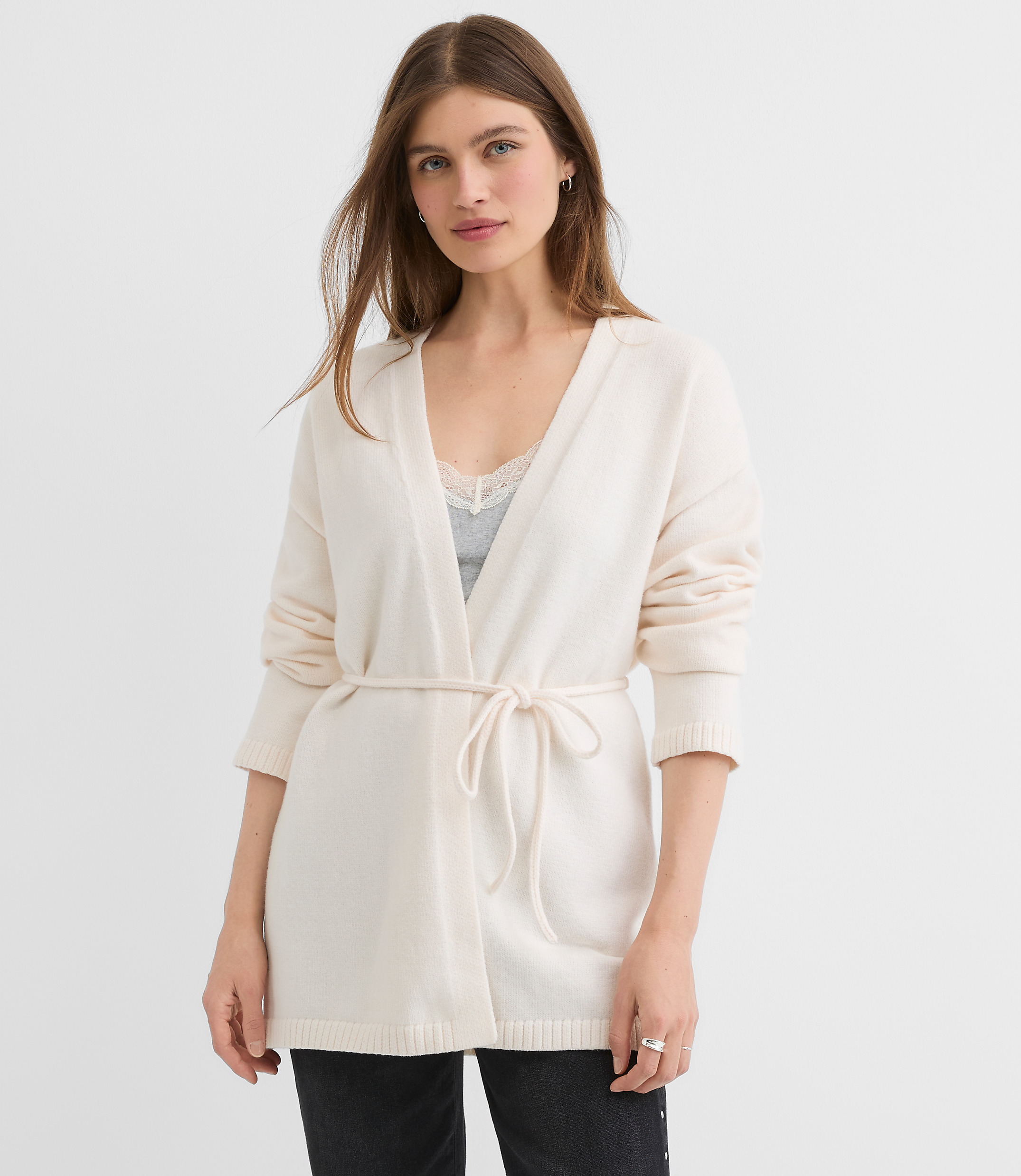 Belted Cardigan