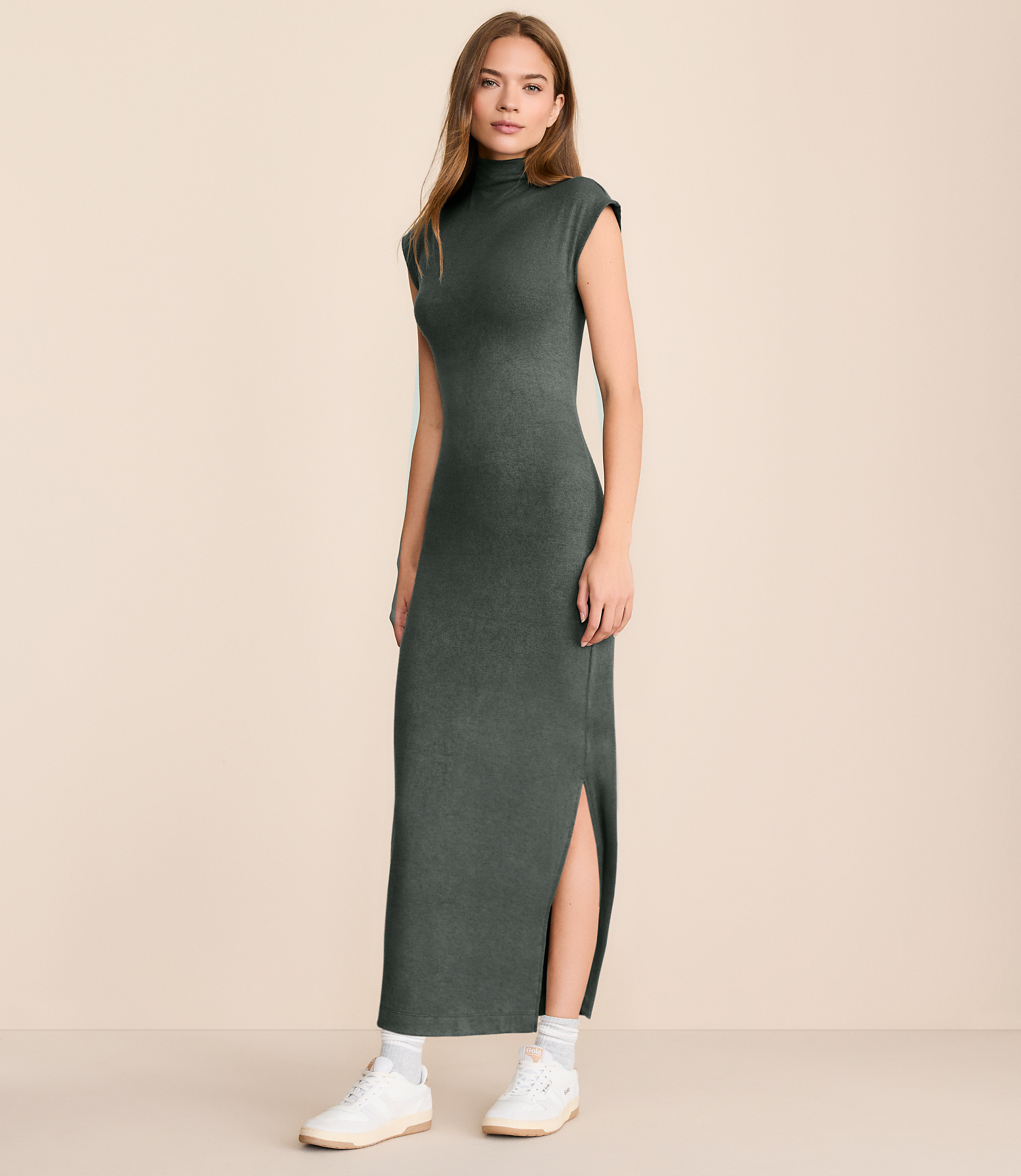 Lou & Grey Cozy Sweater Knit Column Dress