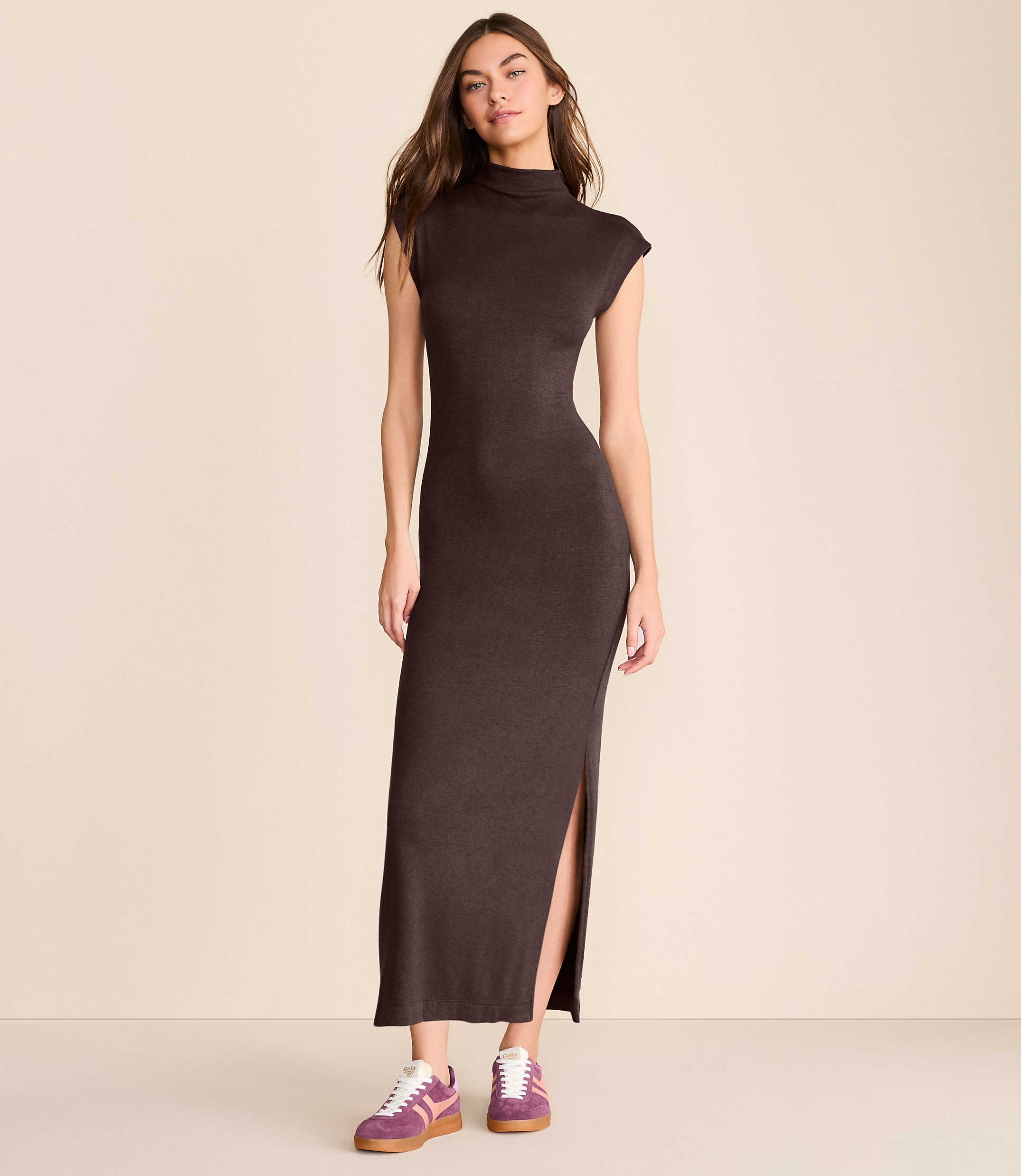 Lou & Grey Cozy Sweater Knit Column Dress