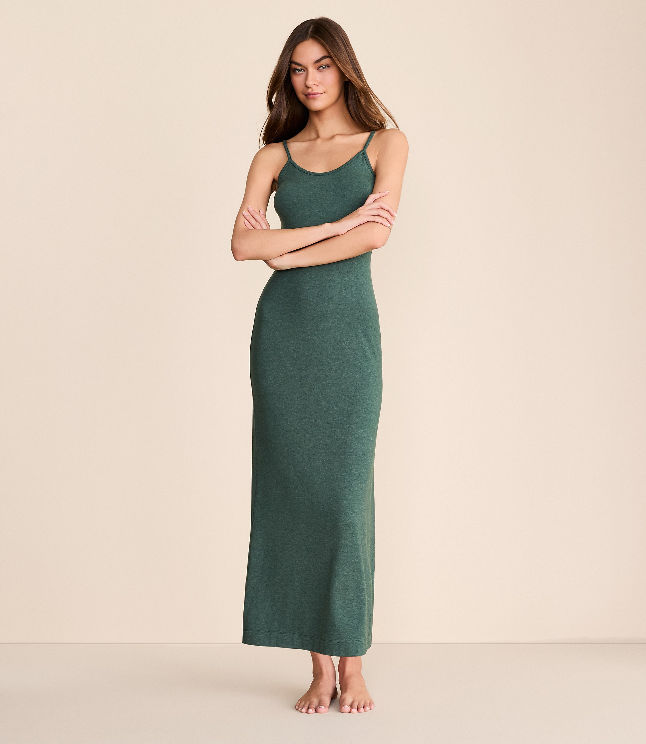 Lou & Grey Softened Modal Strappy Pajama Dress