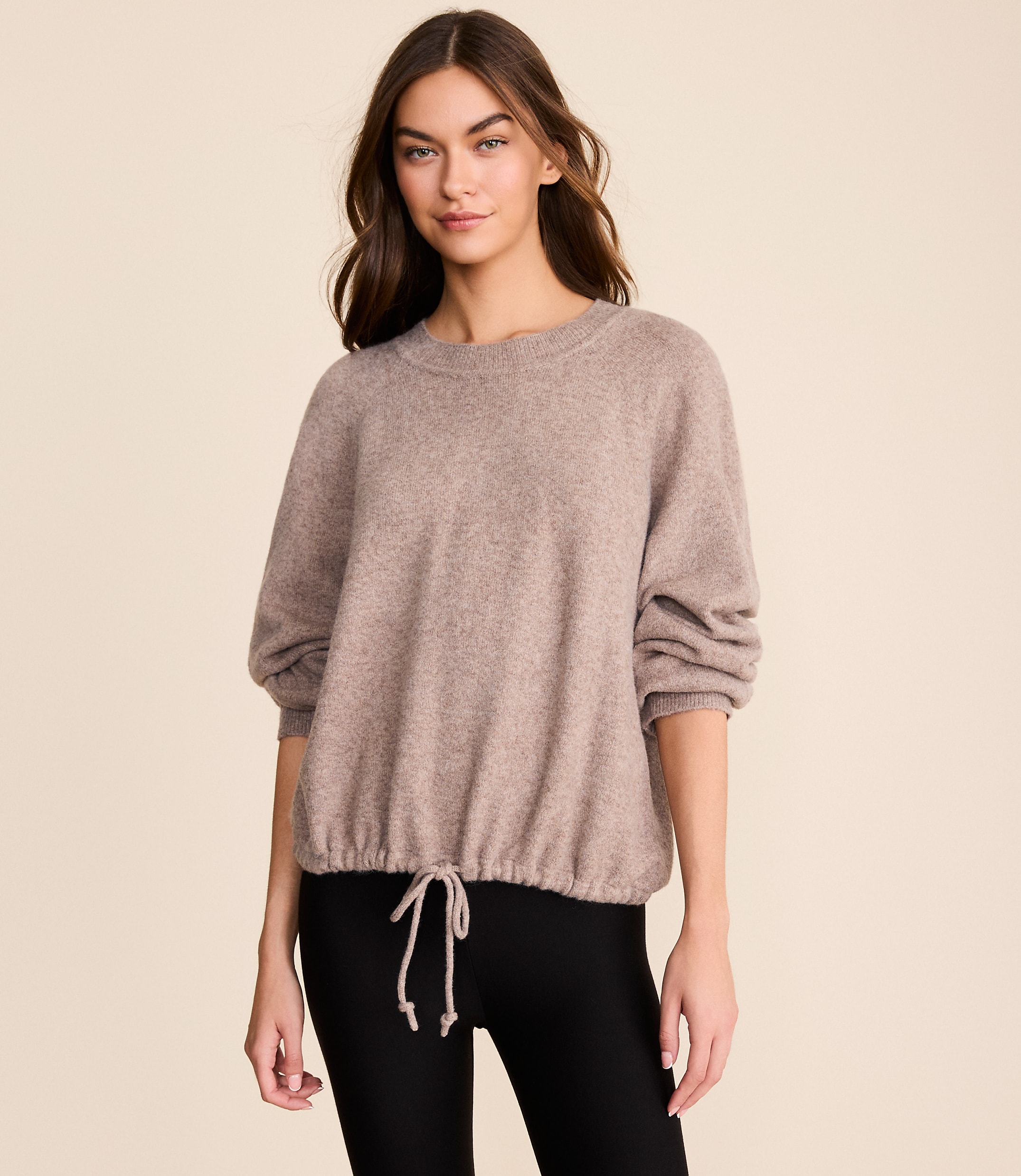 Petite Lou & Grey Cloudstitch Drawstring Sweater