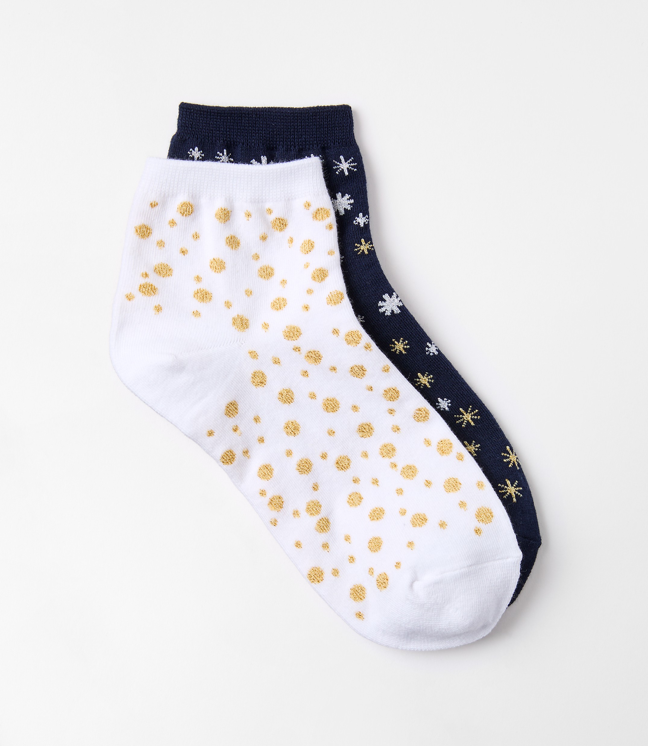 Shimmer Star Ankle Sock Set