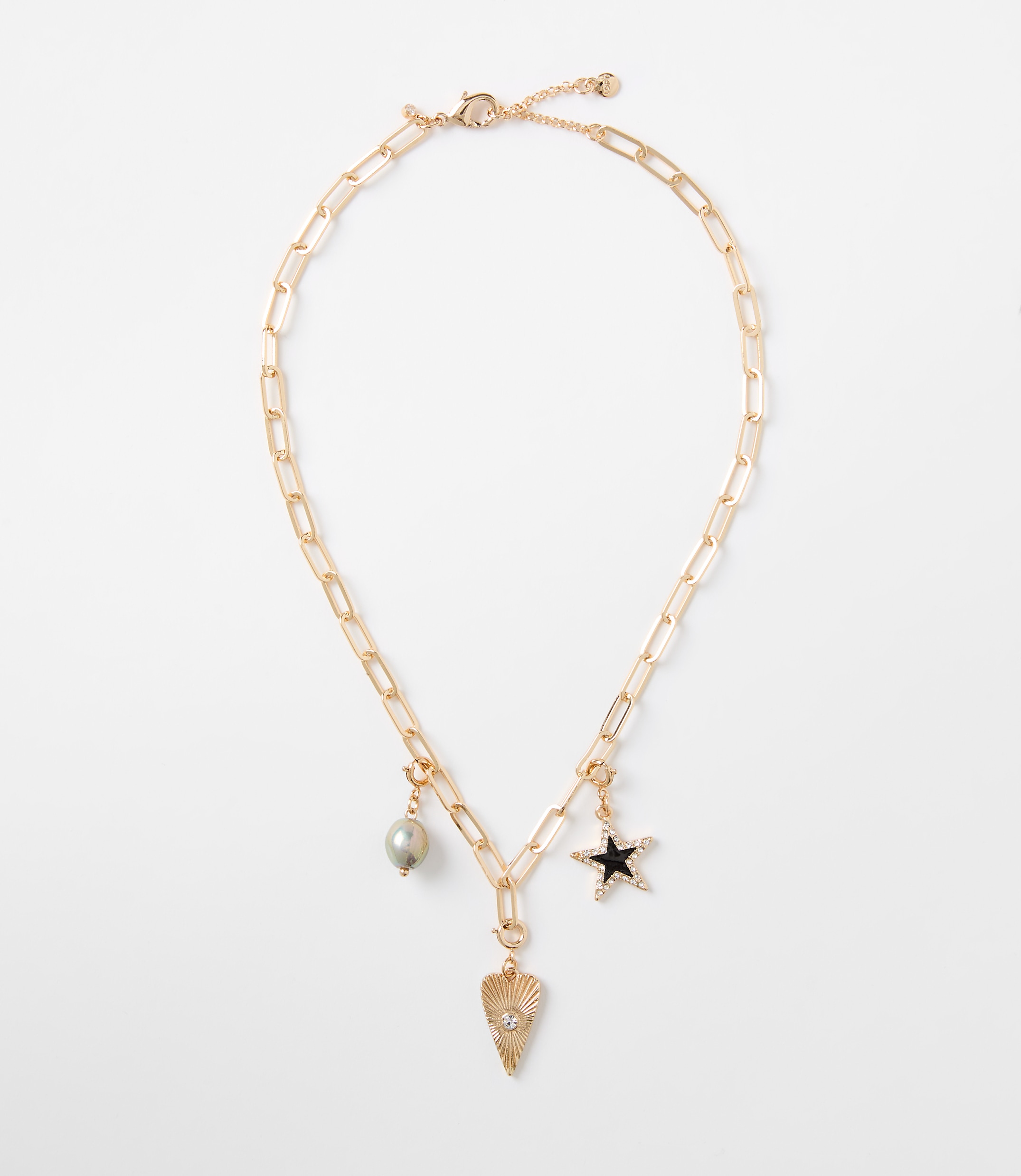 Sparkle Charm Necklace Set