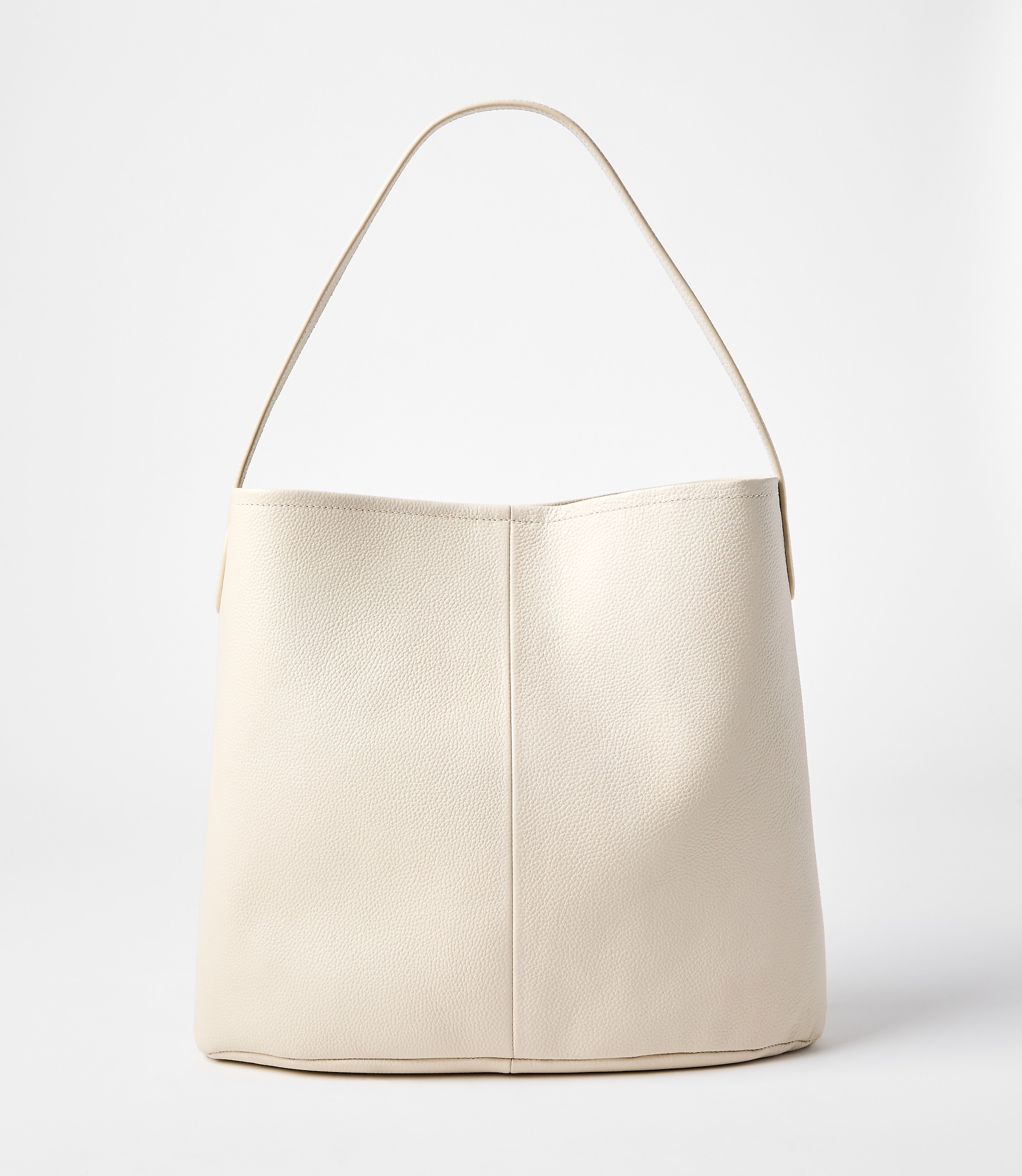 Leather Bucket Bag