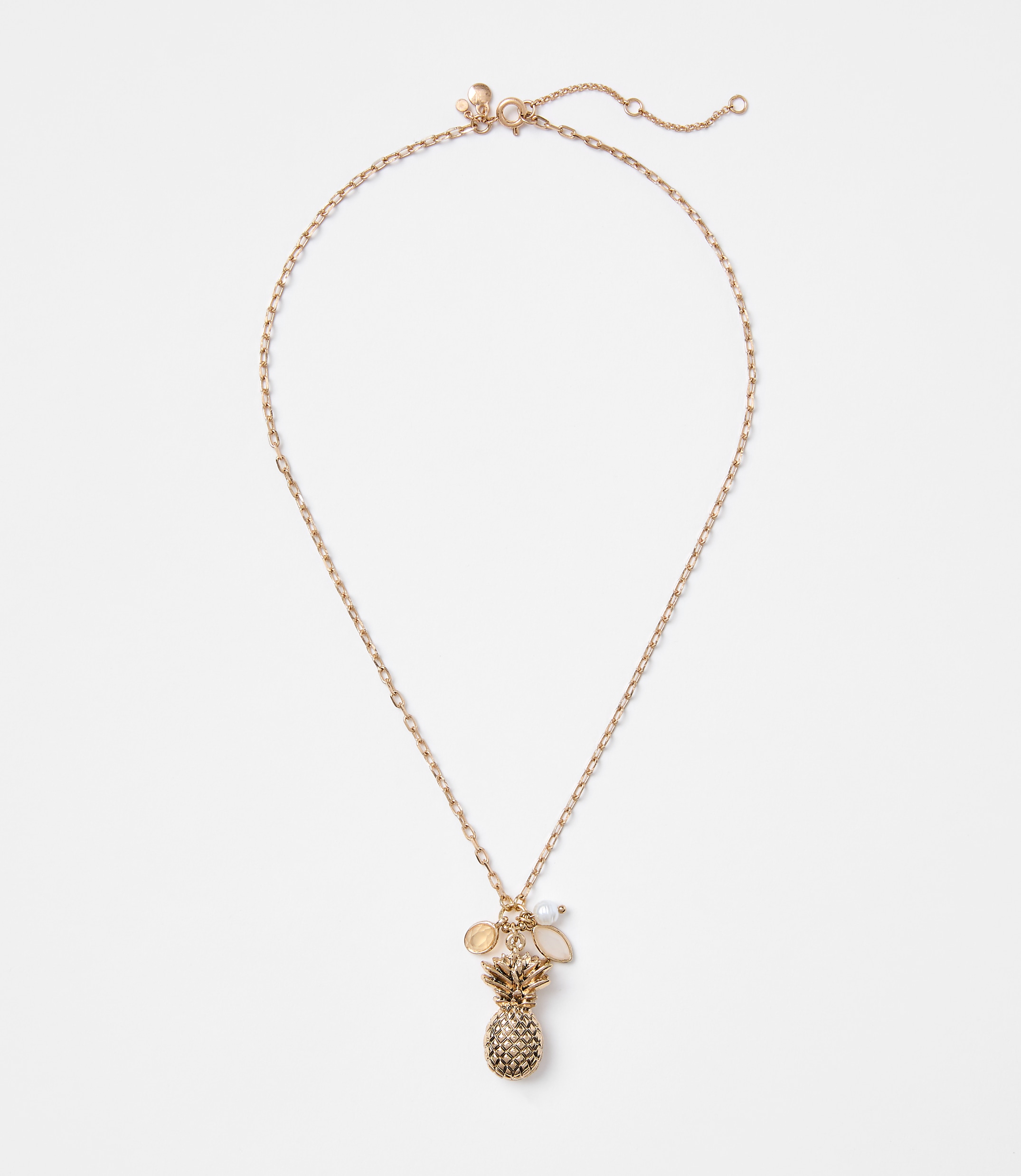 Pineapple Cluster Necklace