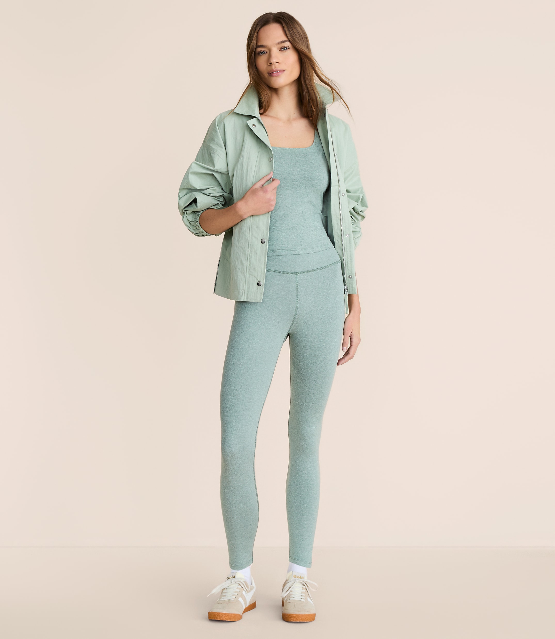 Lou & Grey Heathered Brushedsoft Leggings