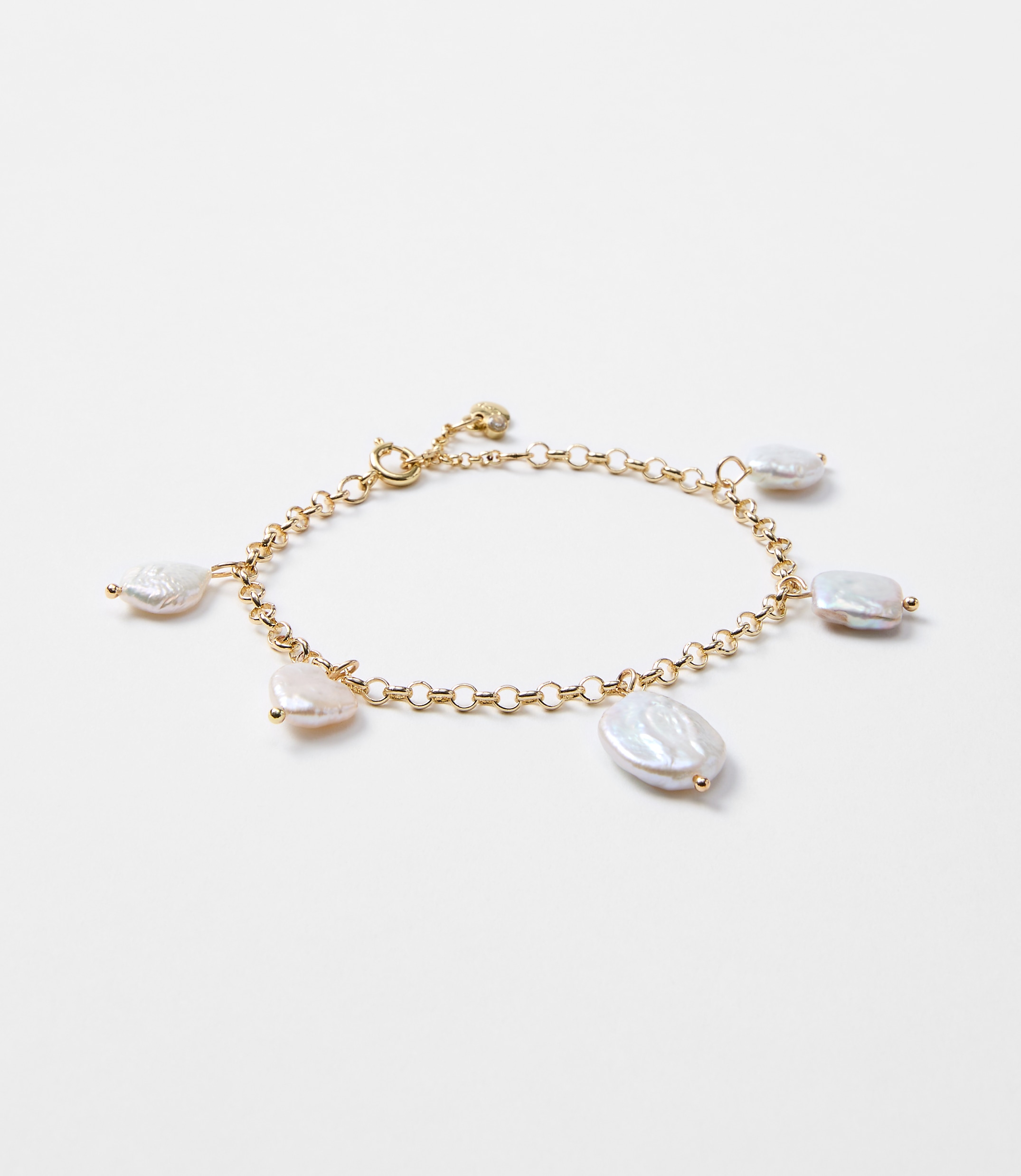Mother Of Pearl Statement Bracelet