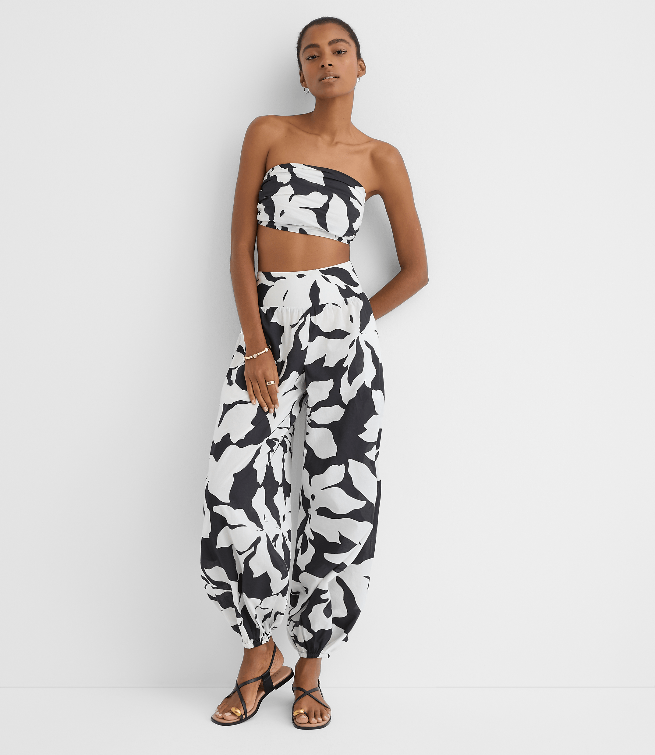 Petite LOFT Beach Magnolia Harem Pants
