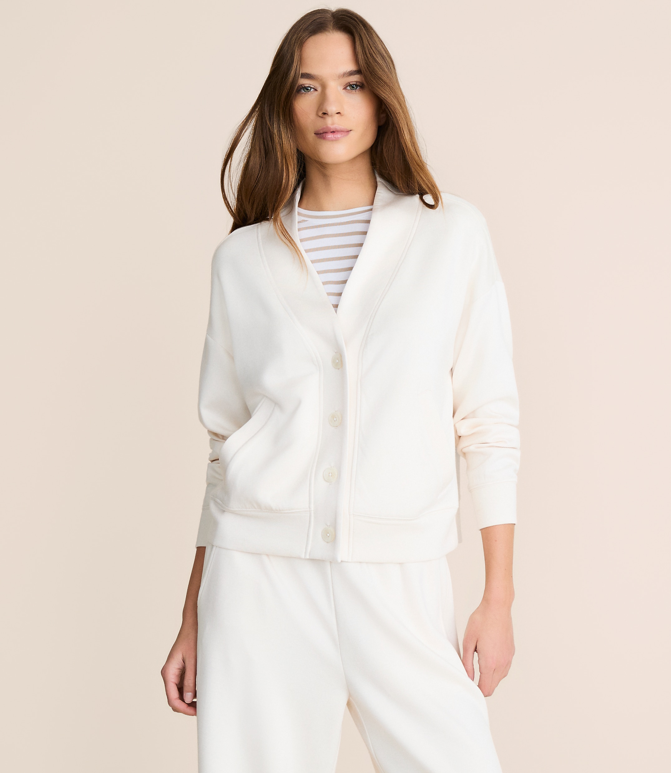 Petite Lou & Grey Scubasoft V-Neck Pocket Cardigan