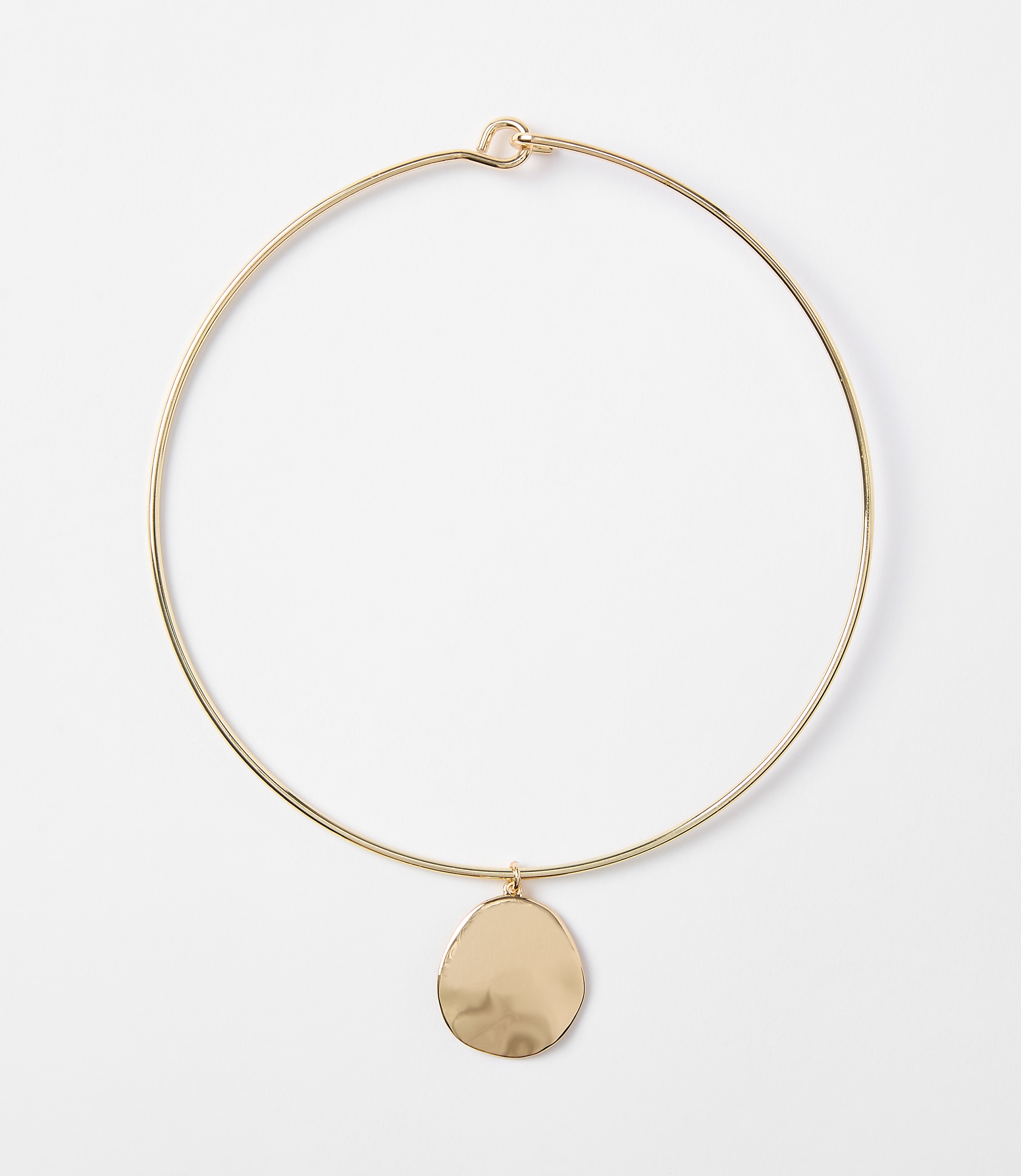 Molded Coin Necklace