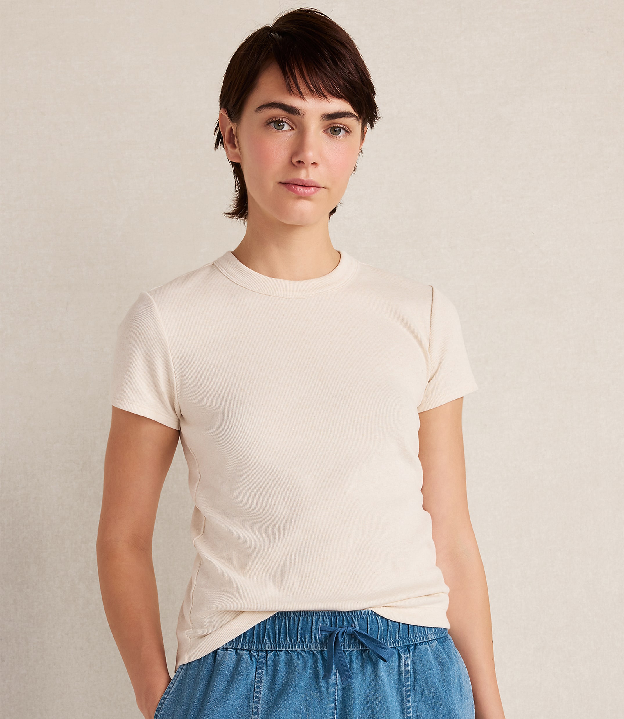 Haven Well Within Essential Organic Cotton Short Sleeve Tee