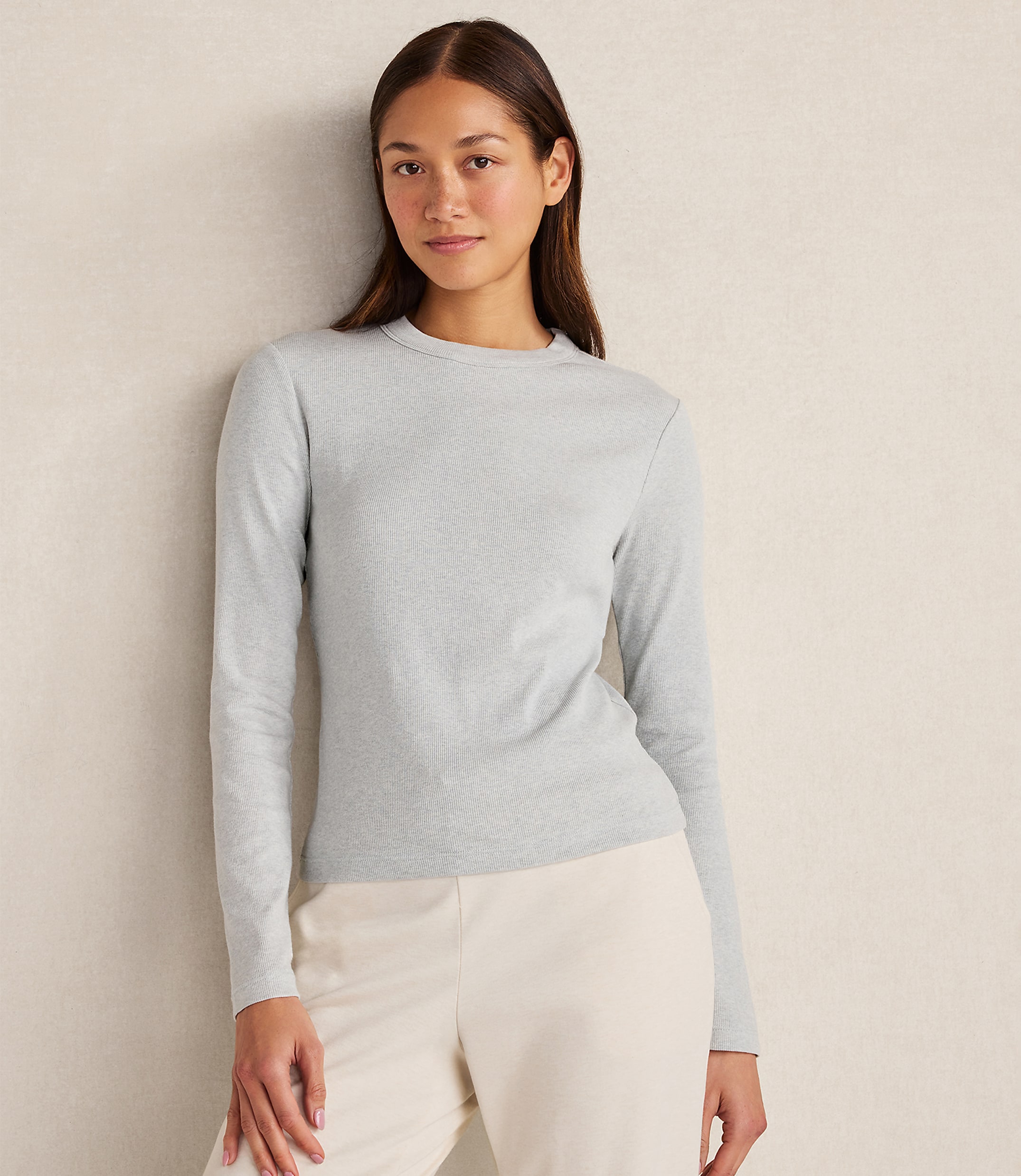 Haven Well Within Botanical-Dyed Organic Cotton Long Sleeve Tee