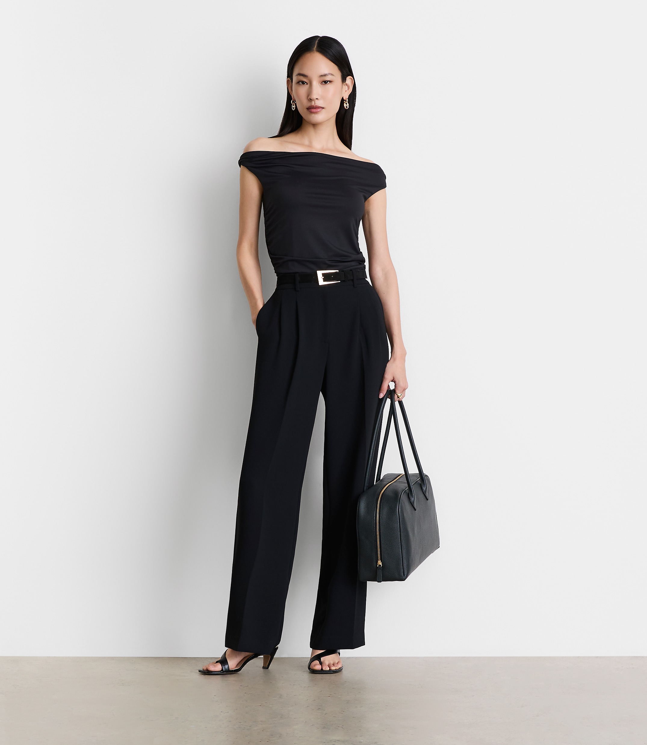 LOFT Versa 360 Knit Off The Shoulder Top