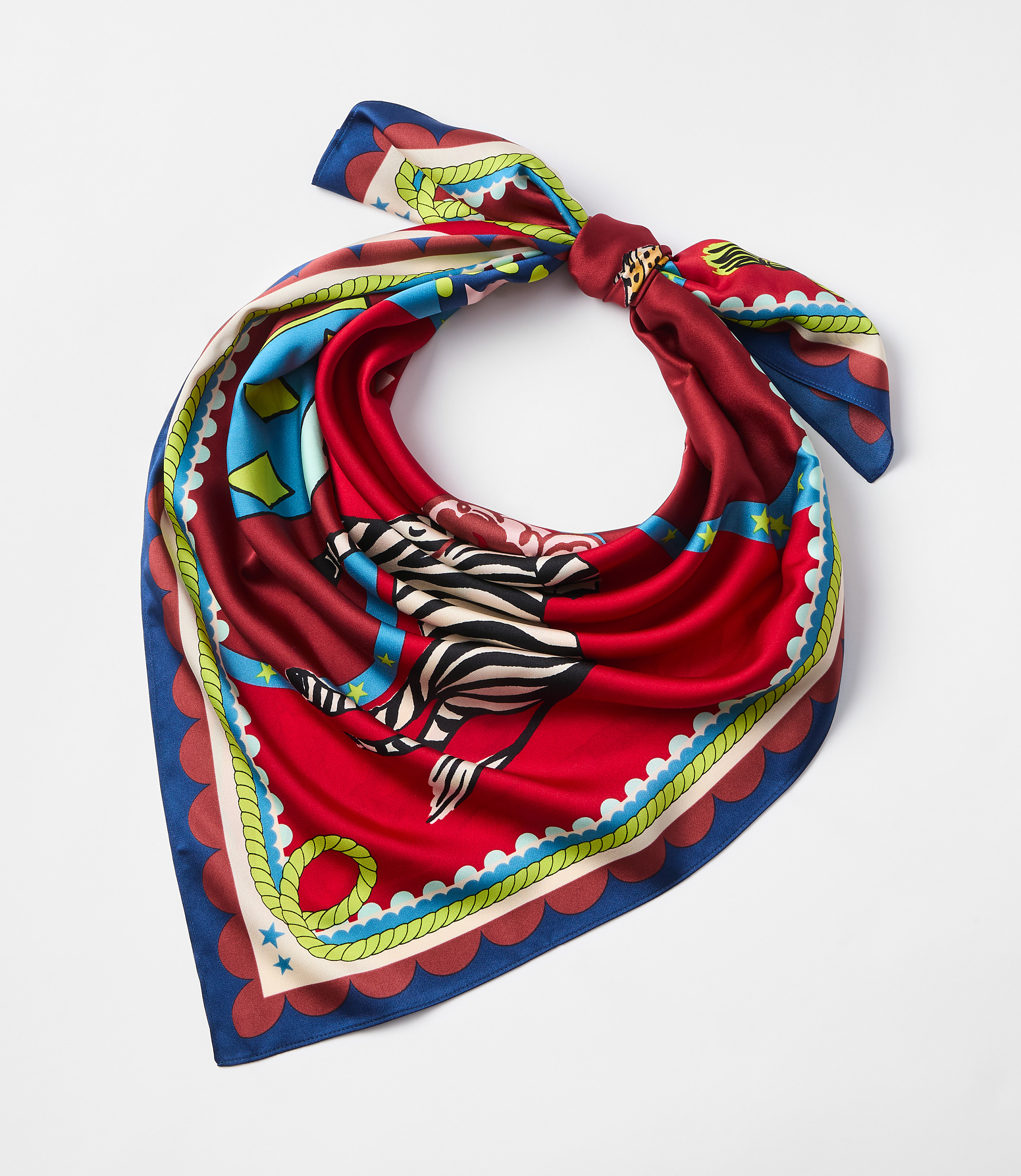 Circus Square Scarf