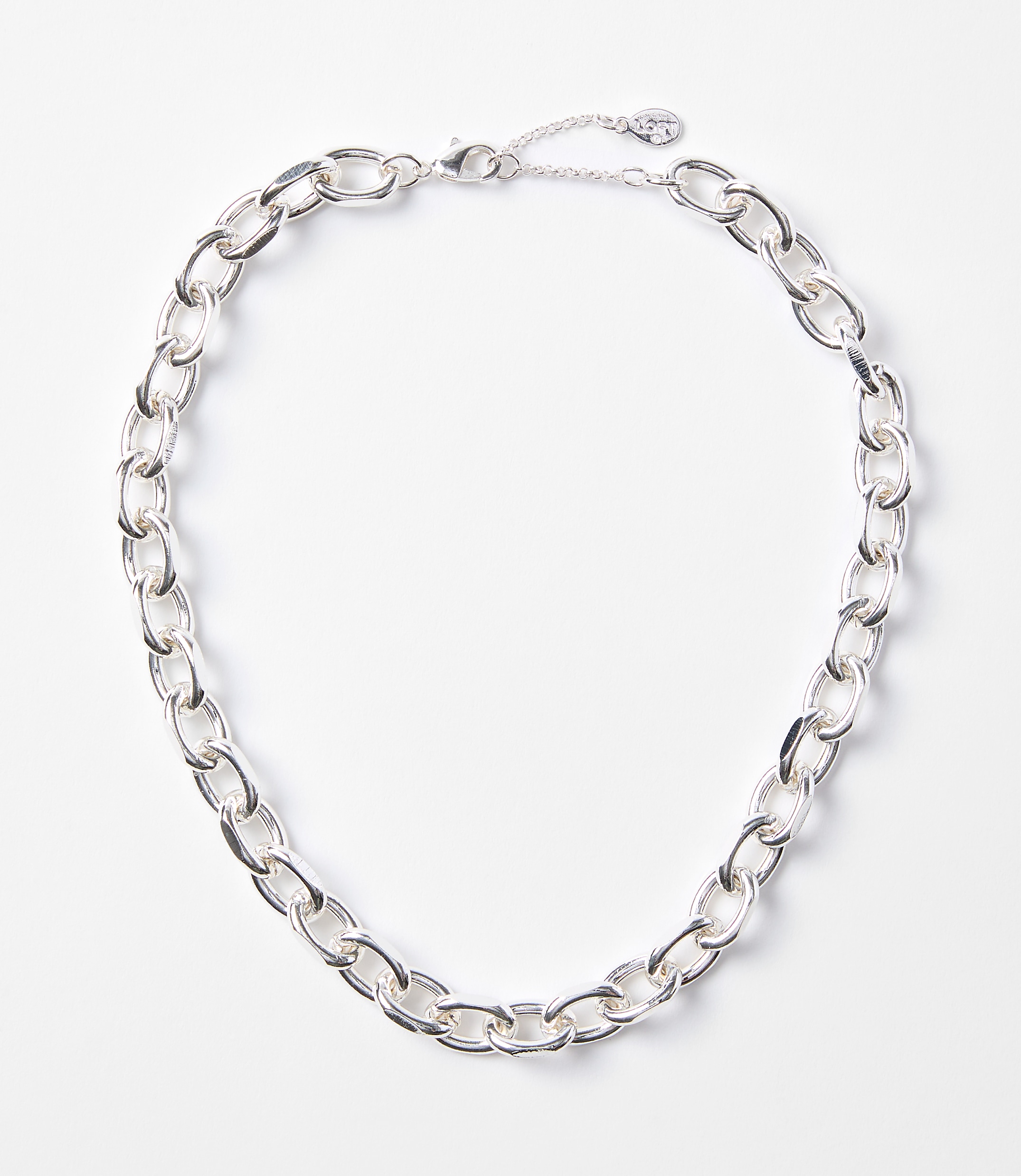 Chain Link Statement Necklace