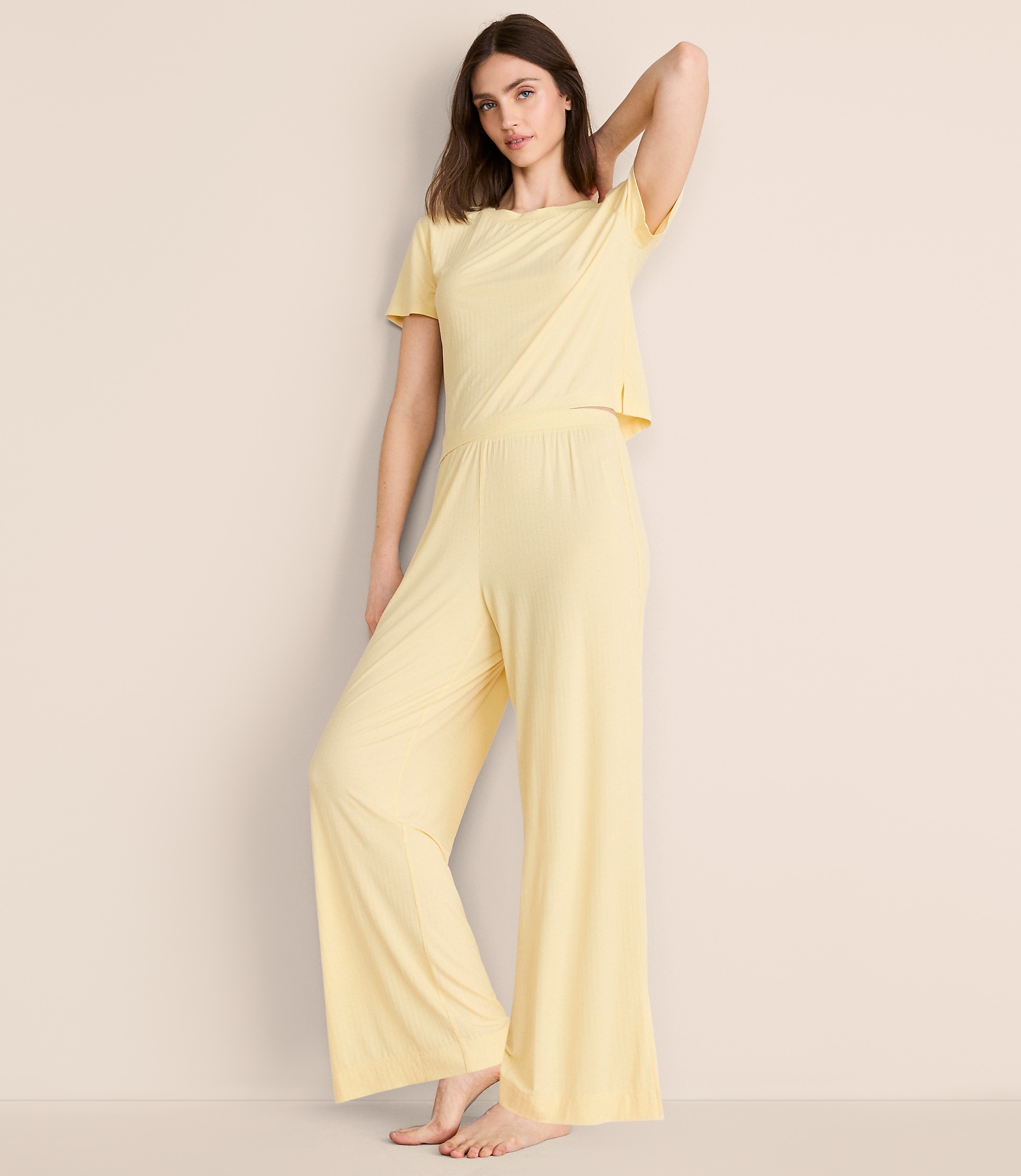 Lou & Grey Ribbed Modal Pajama Pants
