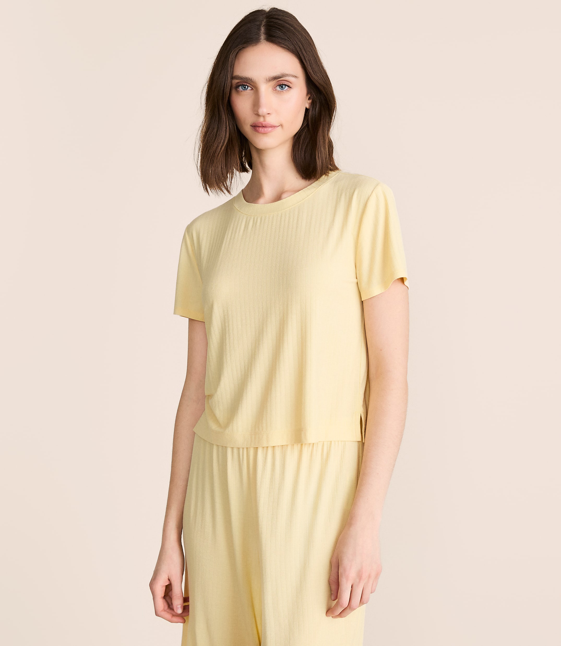 Lou & Grey Ribbed Modal Pajama Tee