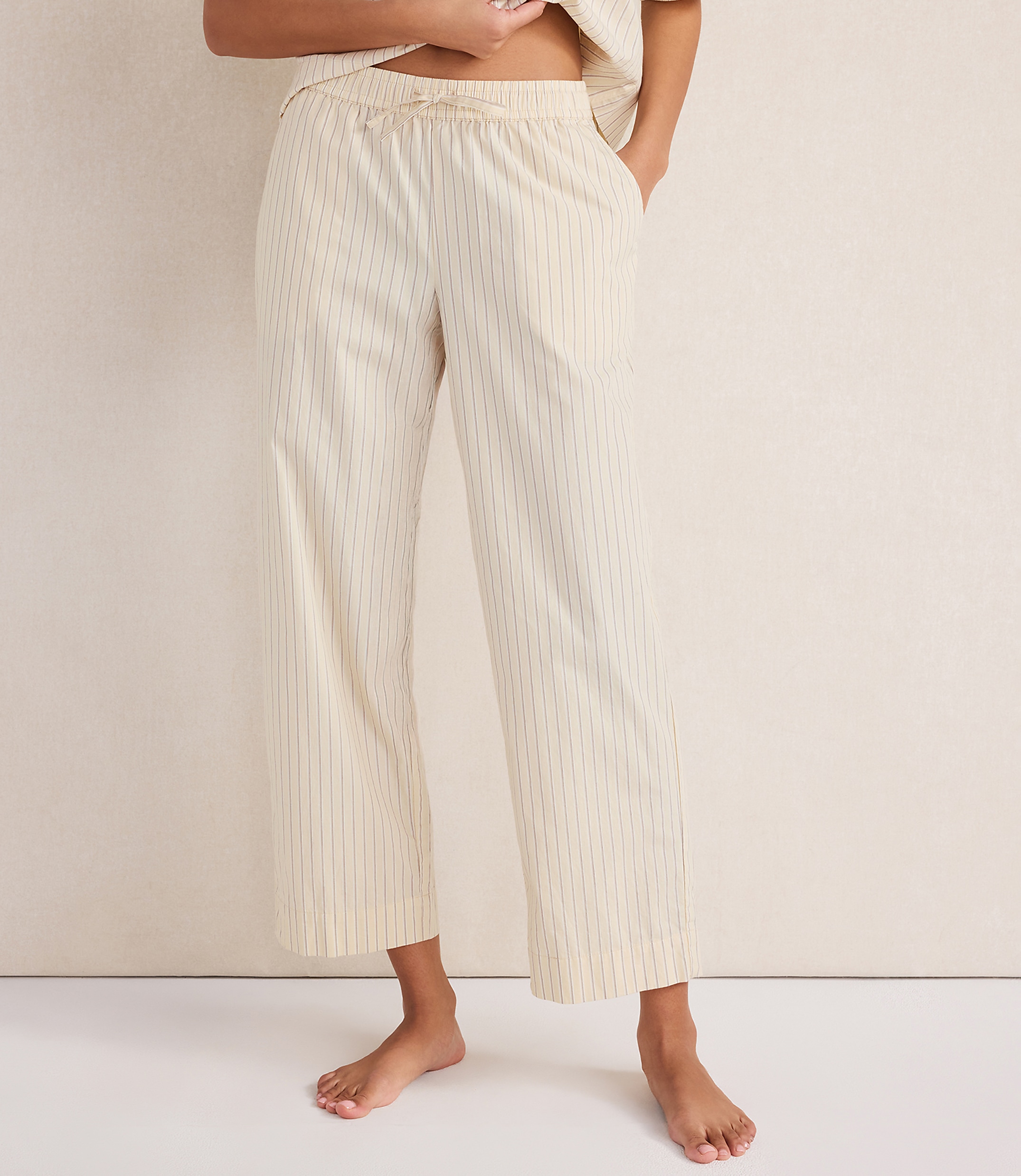 Haven Well Within Organic Cotton Poplin Scattered Floral Pajama Pants