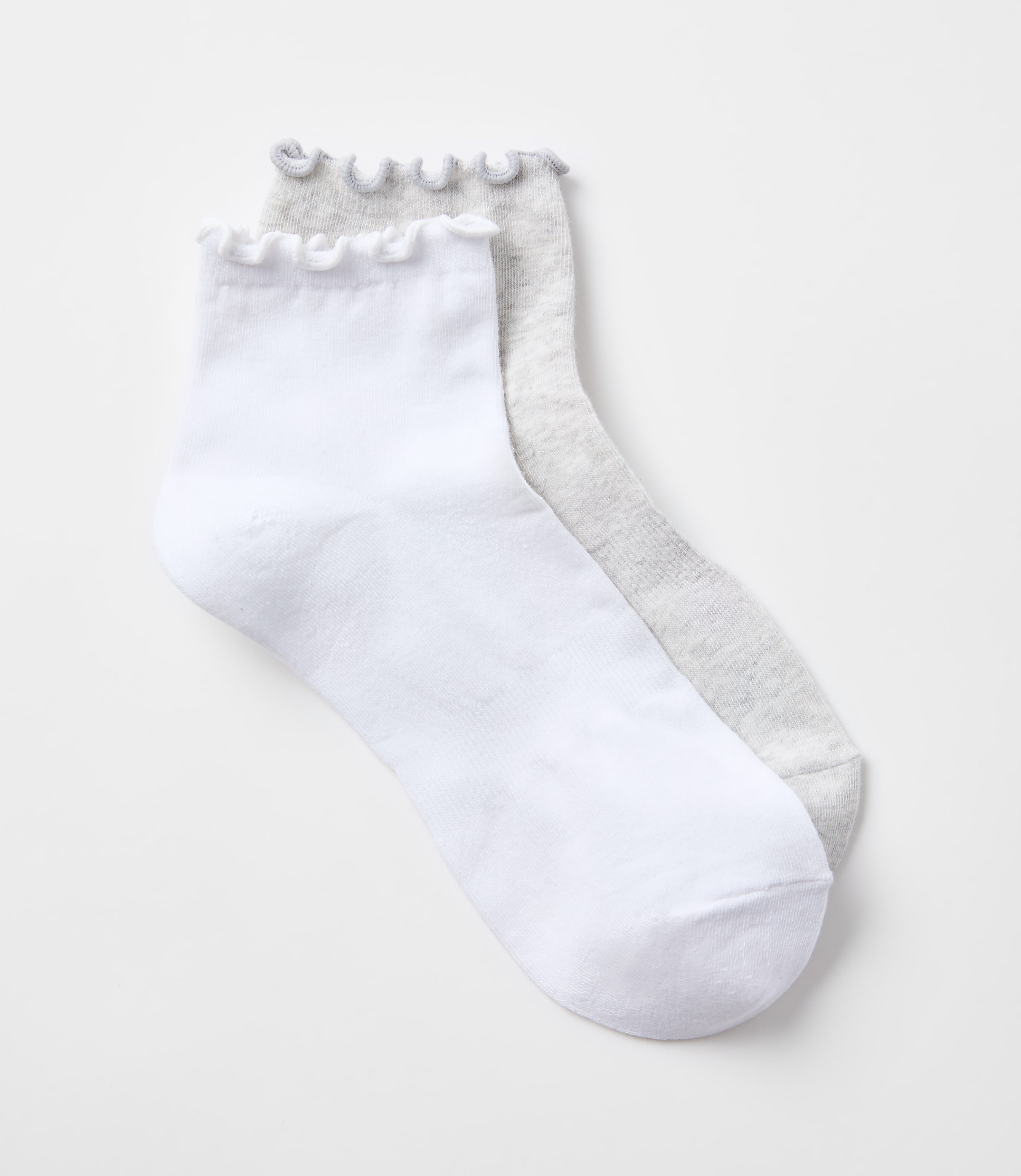 Ruffled Ankle Sock Set