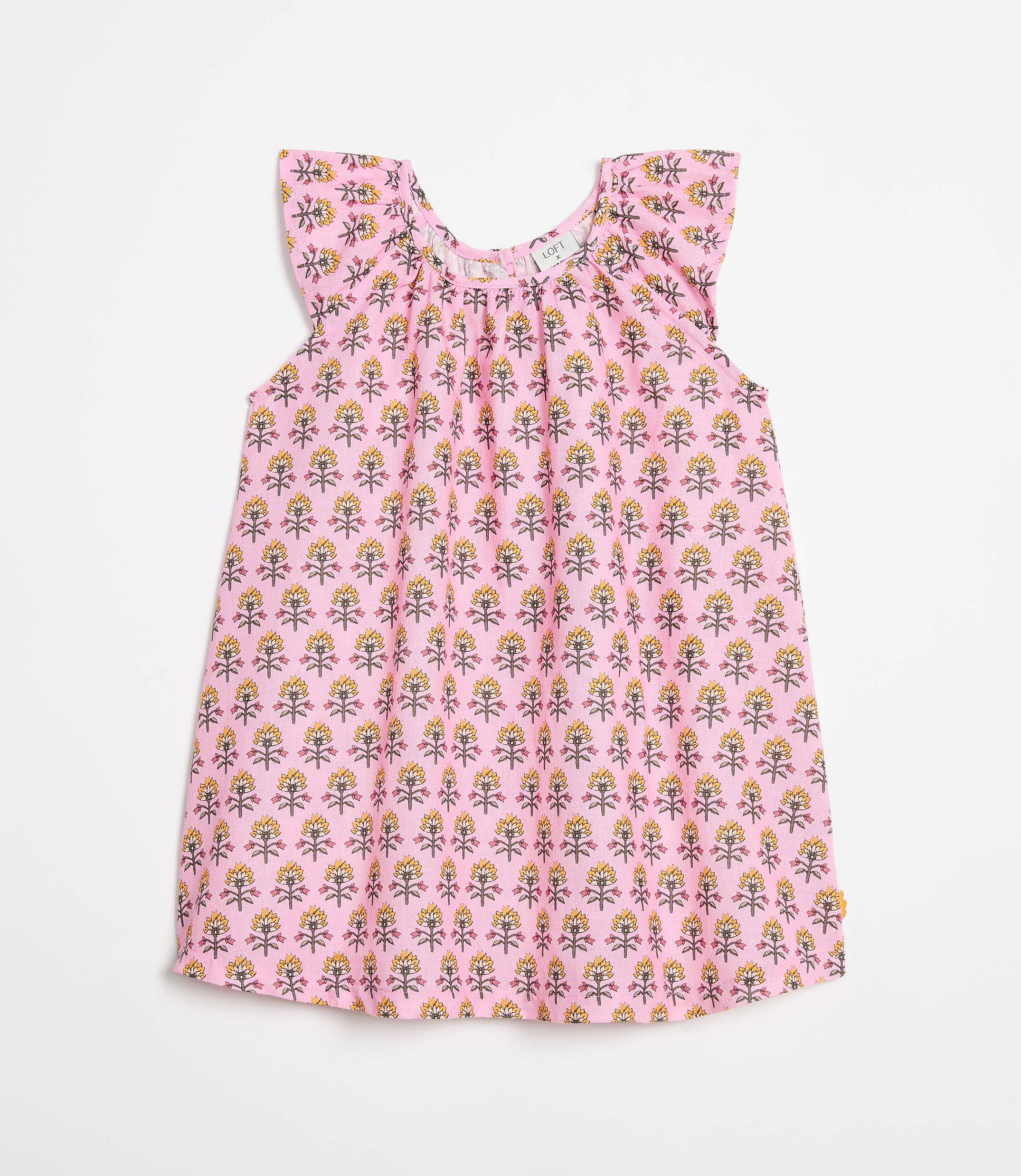 LOFT x Mon Coeur Linen Garden Dress