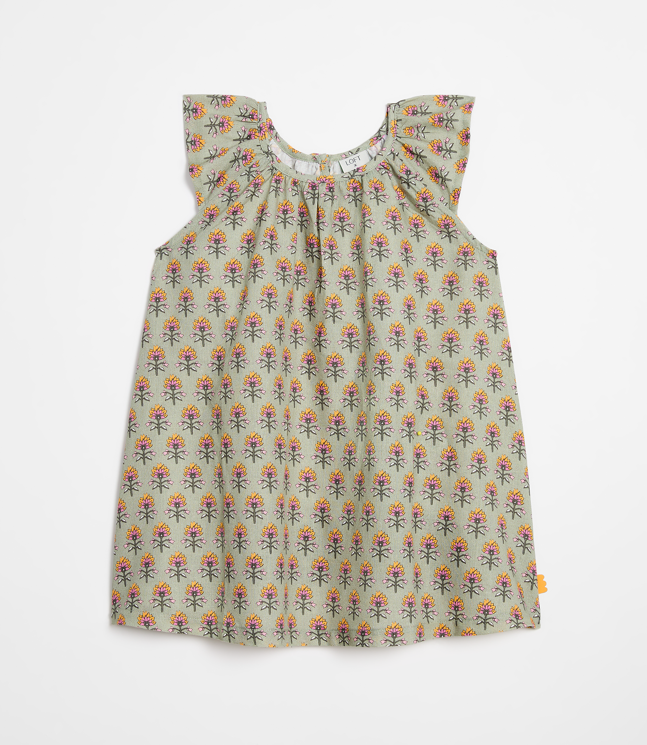 LOFT x Mon Coeur Linen Garden Dress