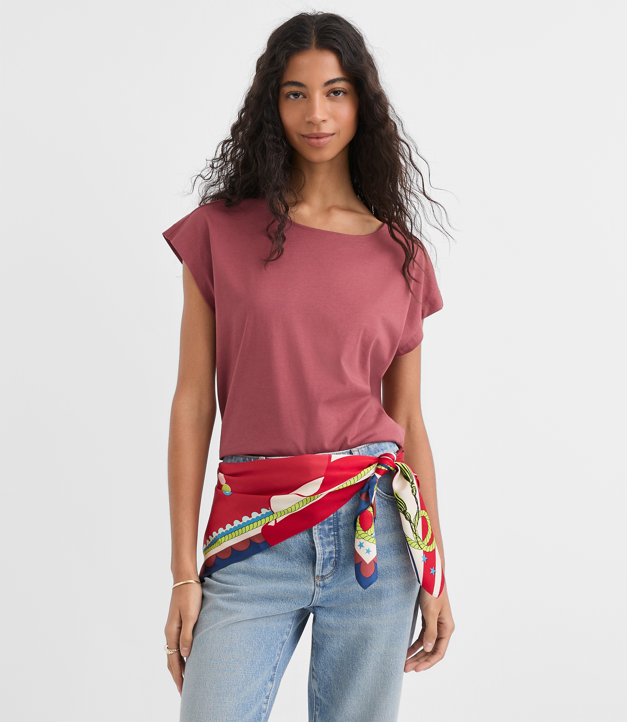 Petite Modern Wedge Tee