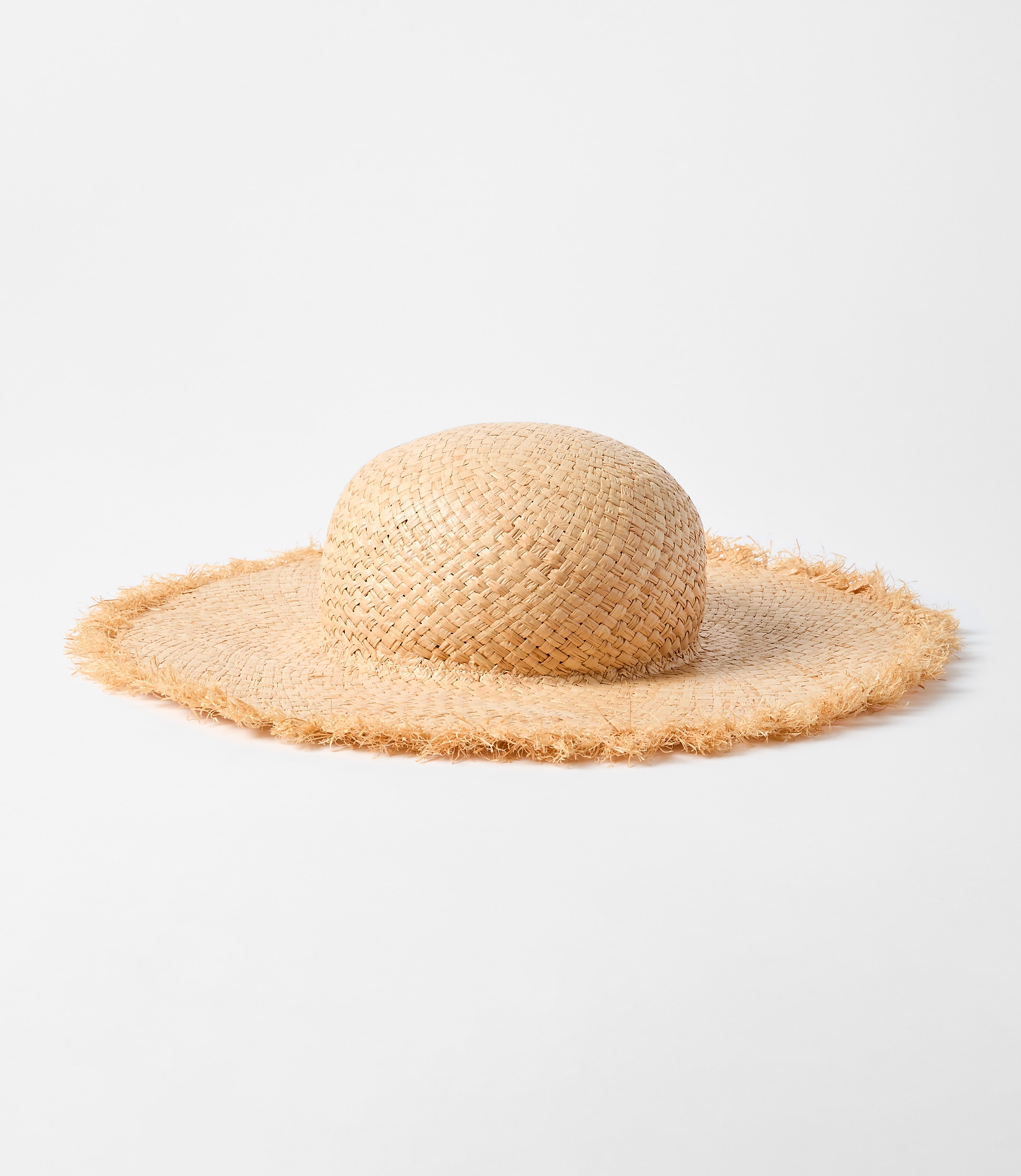 Fringe Raffia Hat