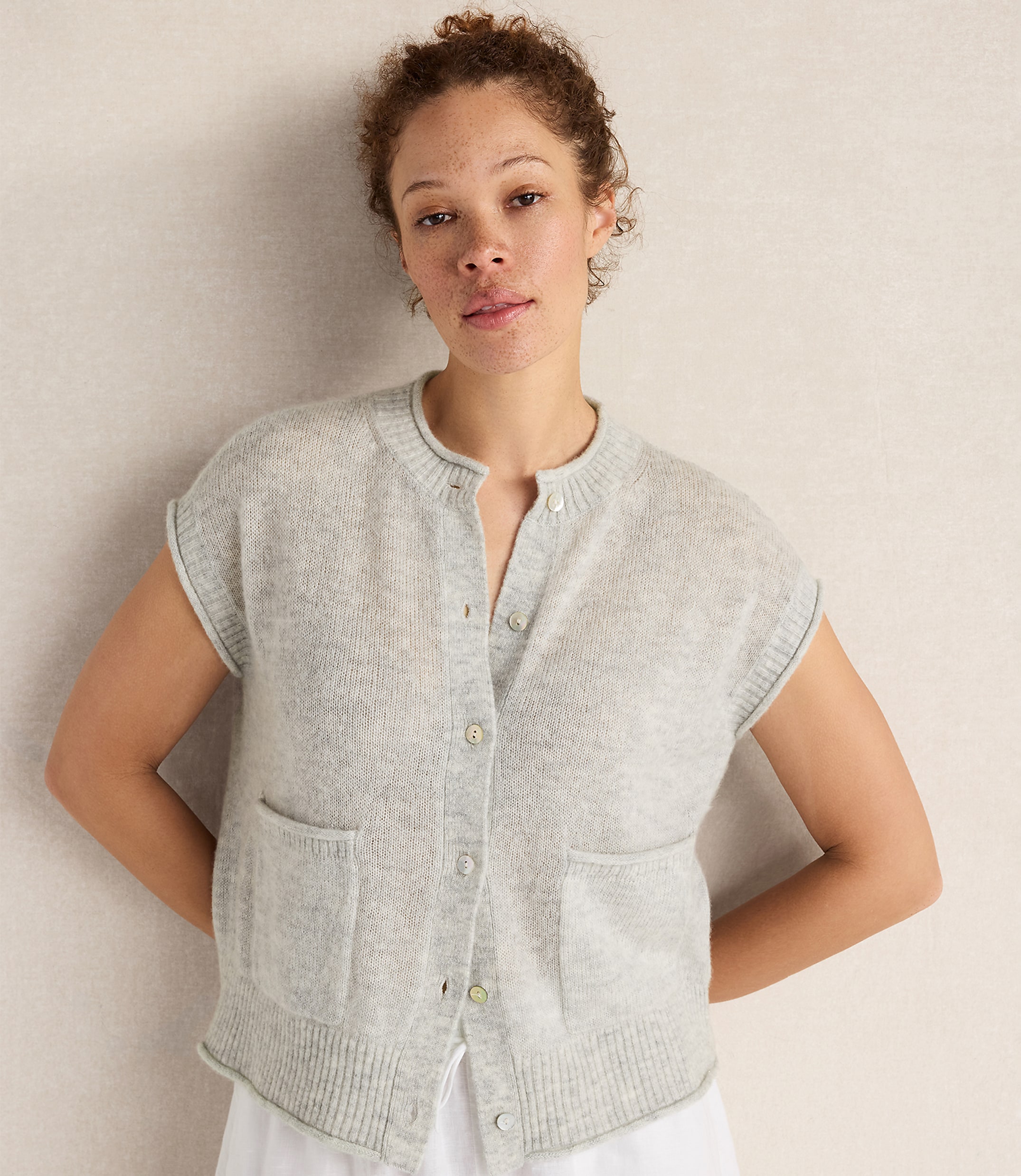 Haven Well Within Merino Wool Cashmere Sweater Vest