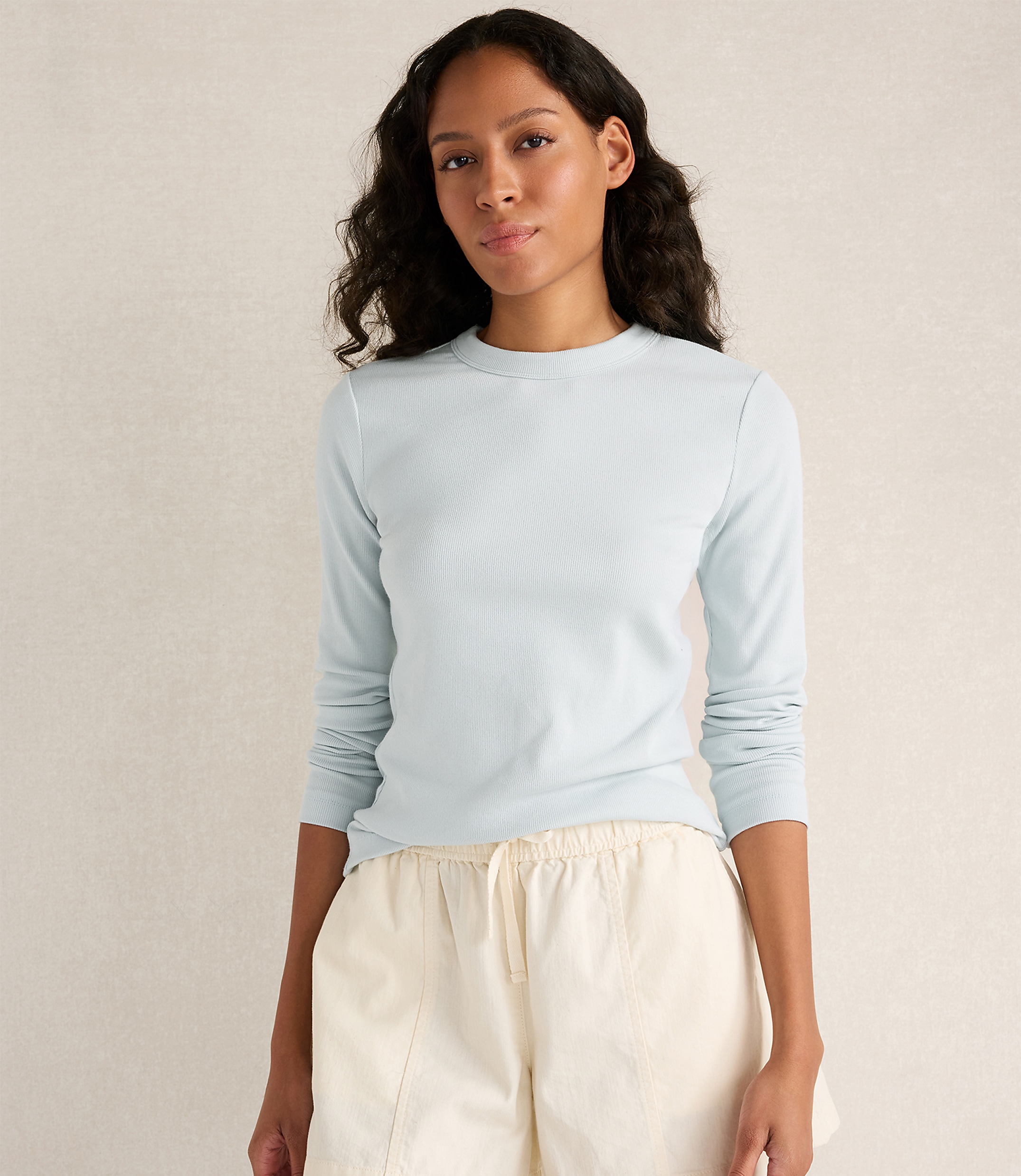 Haven Well Within Essential Organic Cotton Long Sleeve Tee