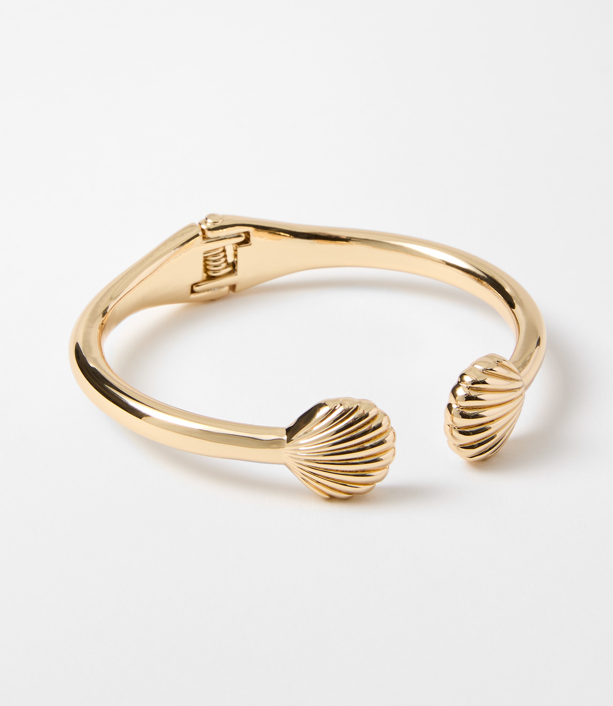 Seashell Open Cuff Bracelet