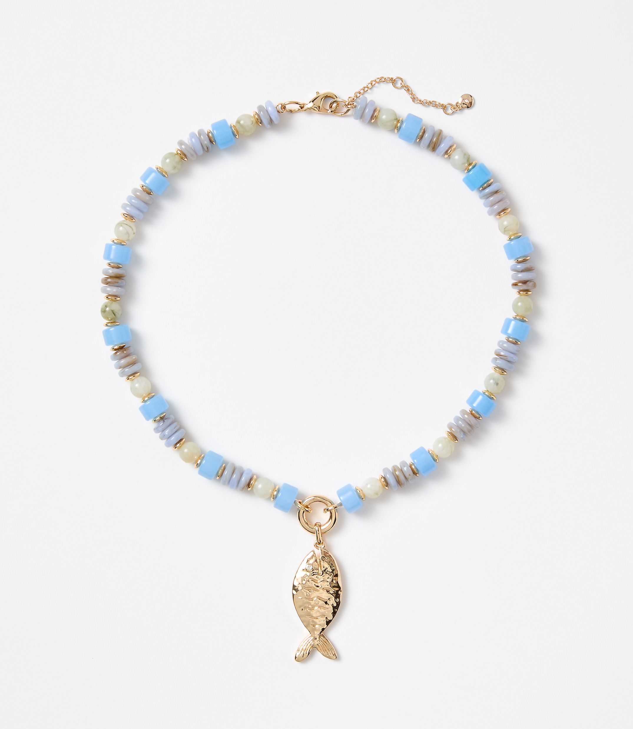 Fish Beaded Necklace