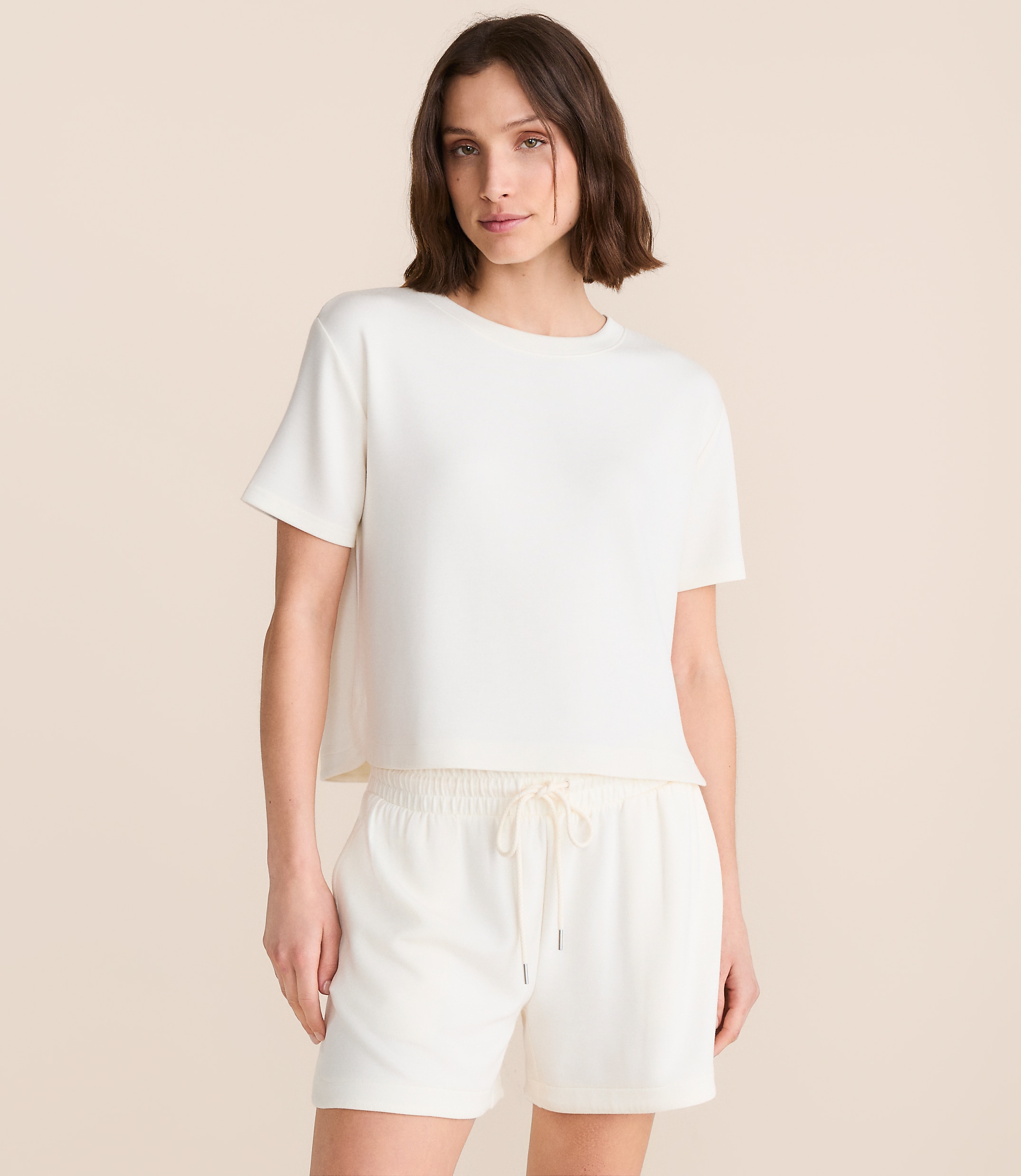 Lou & Grey Lightweight Scubasoft Rounded Hem Tee