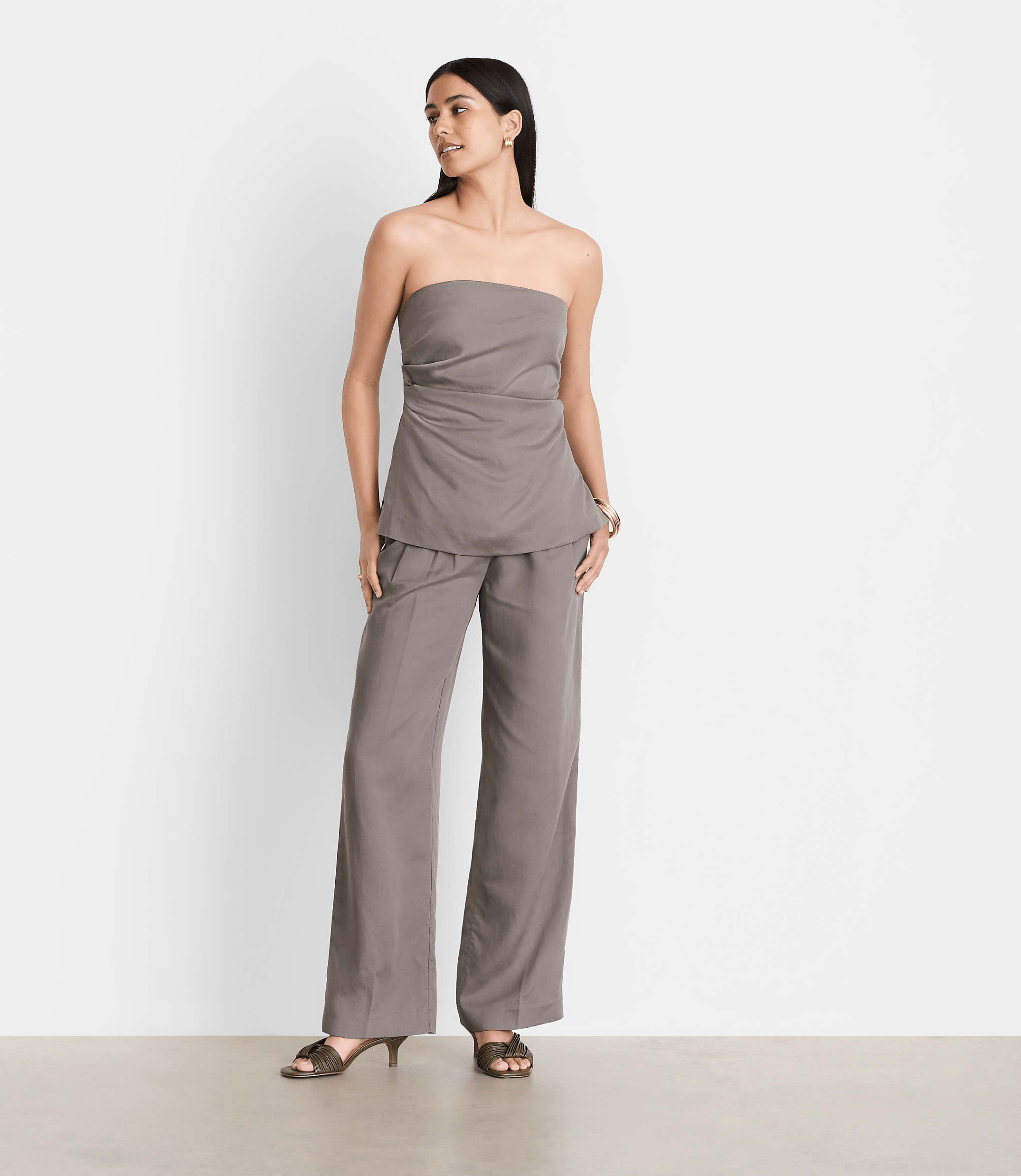 LOFT Versa Luxe Lyocell Linen Bustier