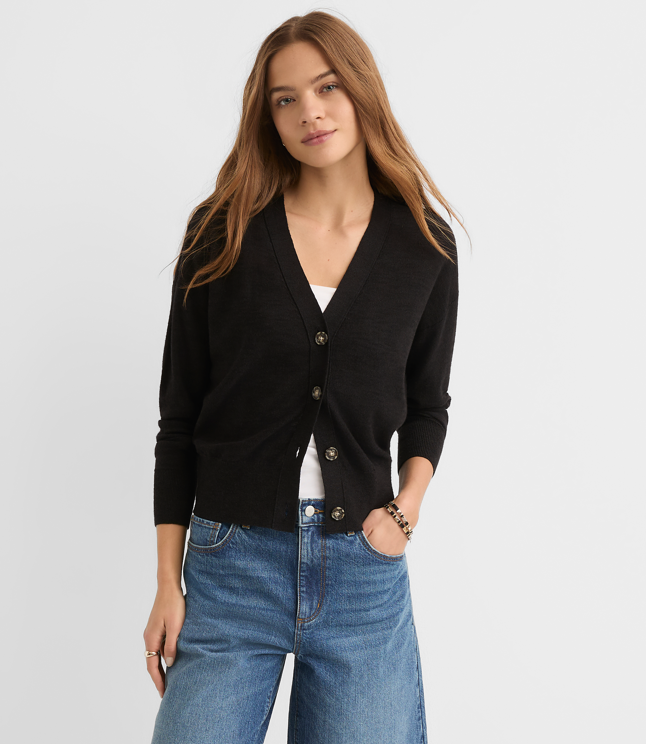 Modern V-Neck Cardigan
