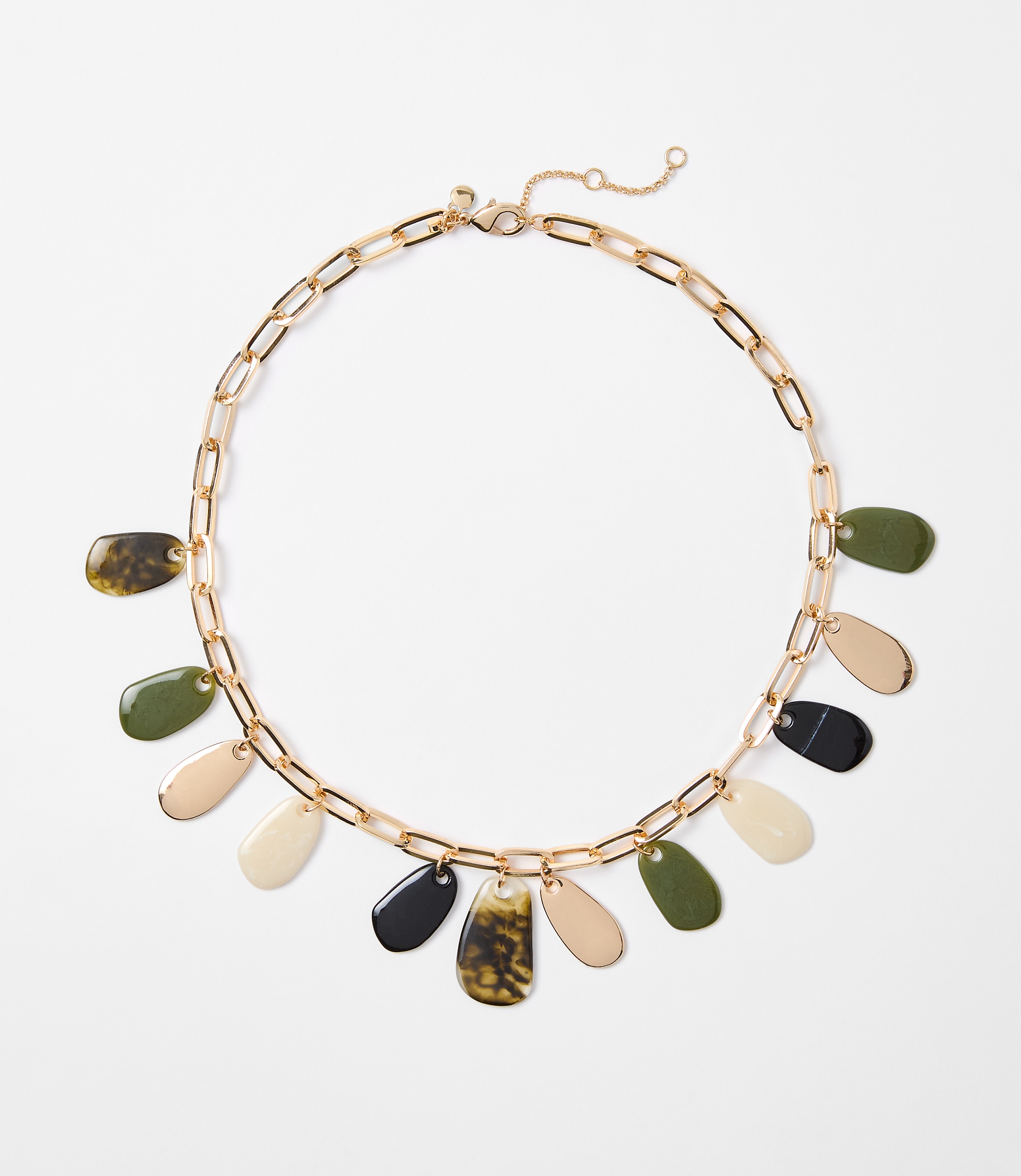 Modern Drop Statement Necklace