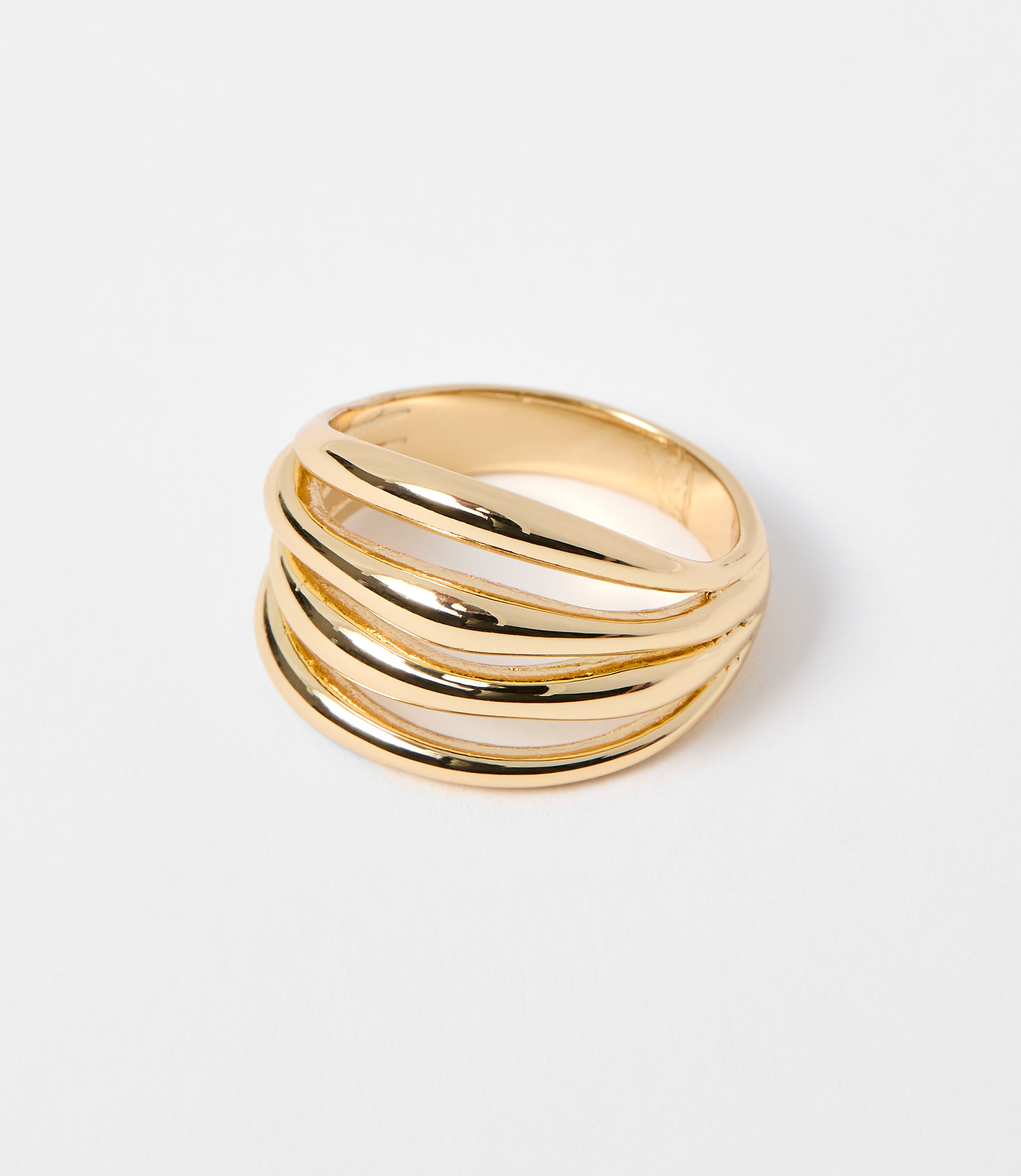 Wave Statement Ring