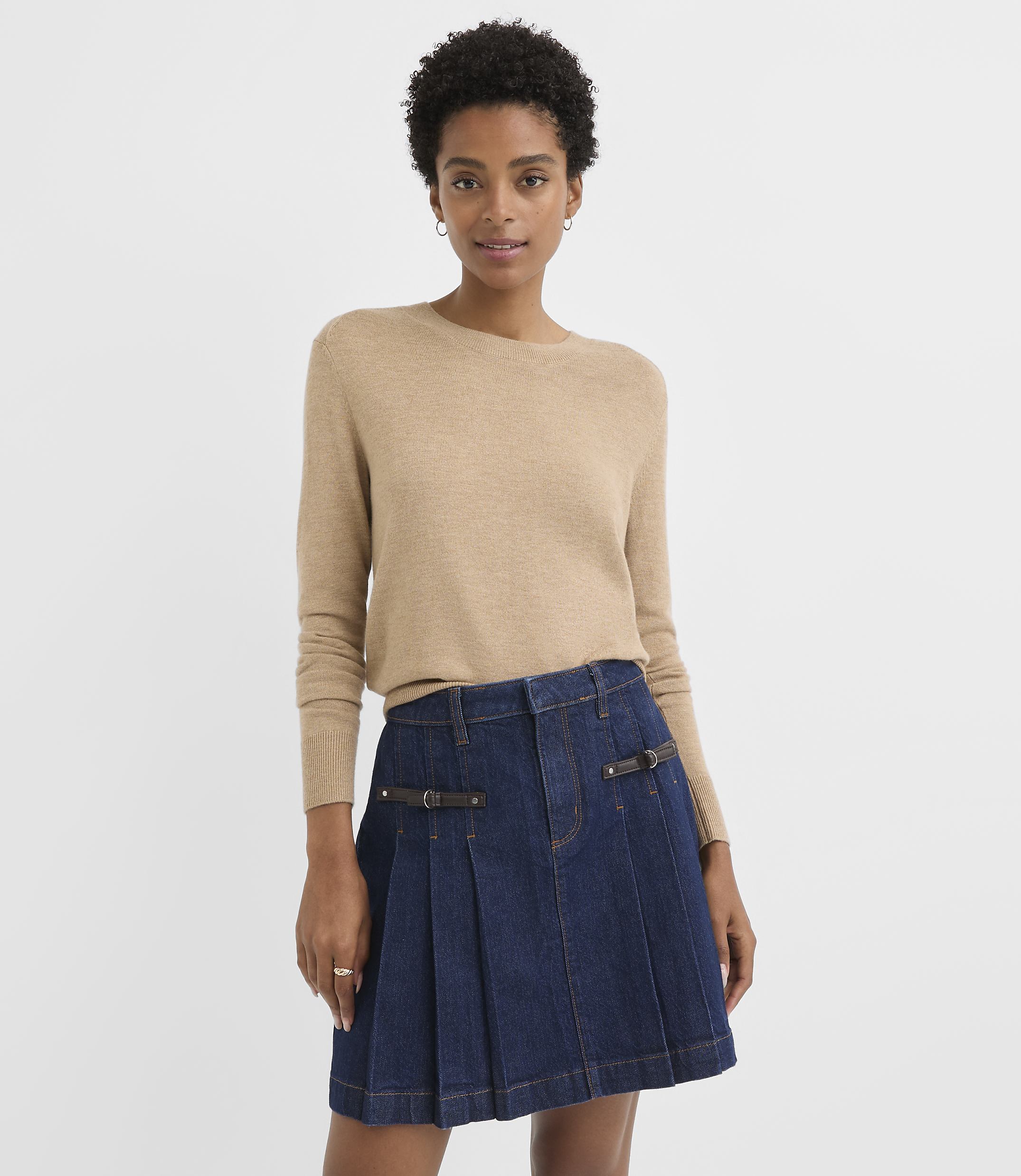 Petite Signature Collection Crew Neck Sweater