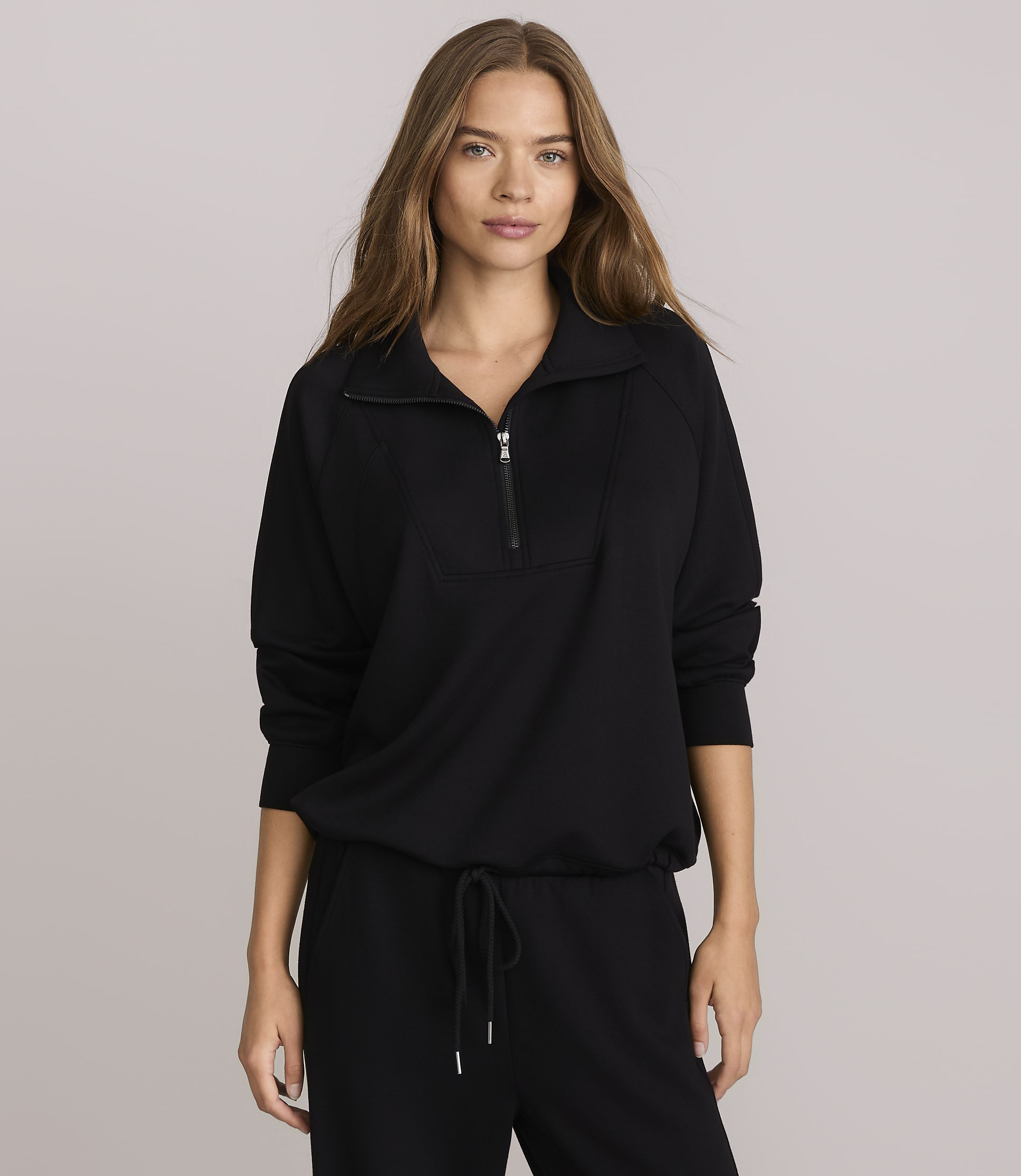 Petite Lou & Grey Scubasoft Half Zip Top