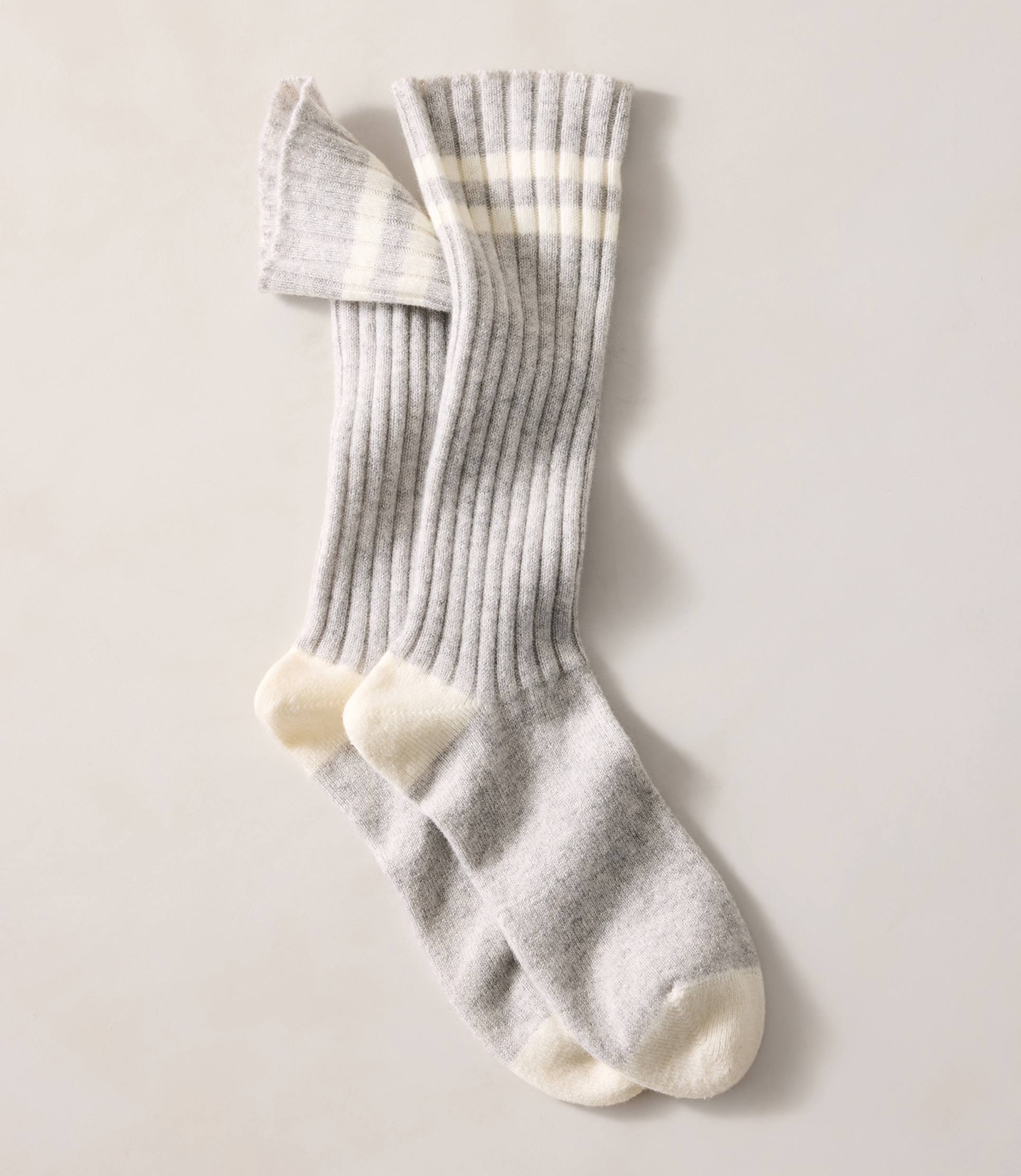 Haven Well Within Cashmere Collegiate Stripe Socks