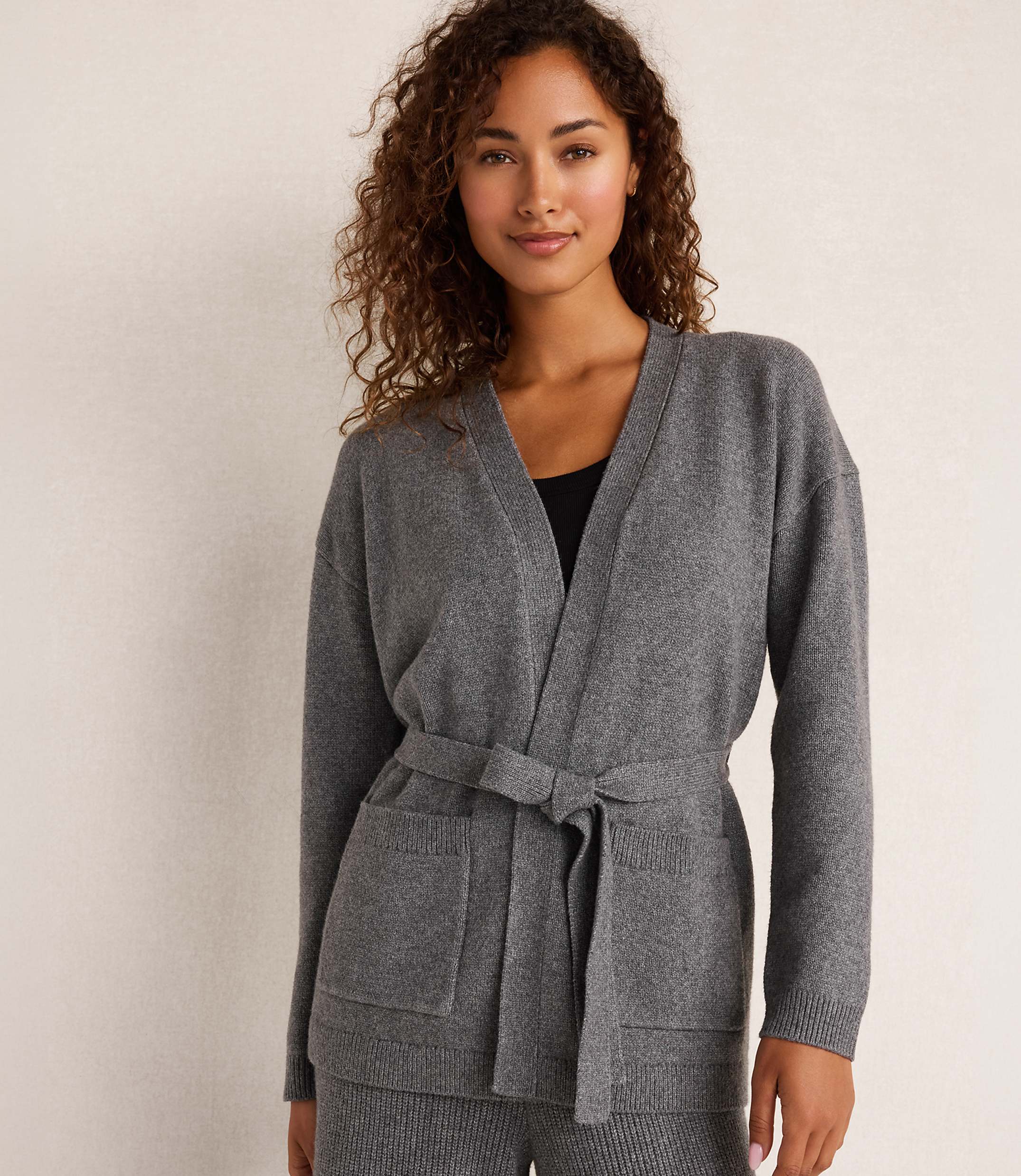 Haven Well Within  Cotton Blend Belted Cardigan