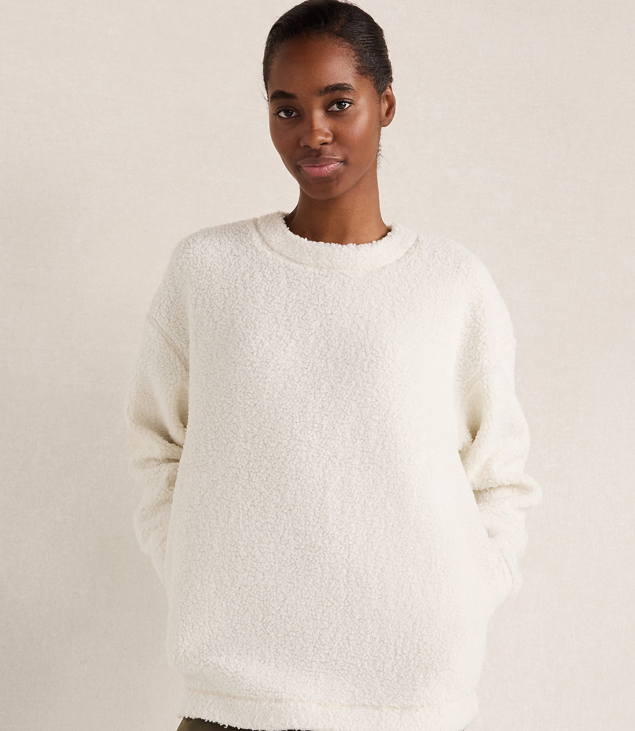 Haven Well Within Balance Sherpa Crewneck Top