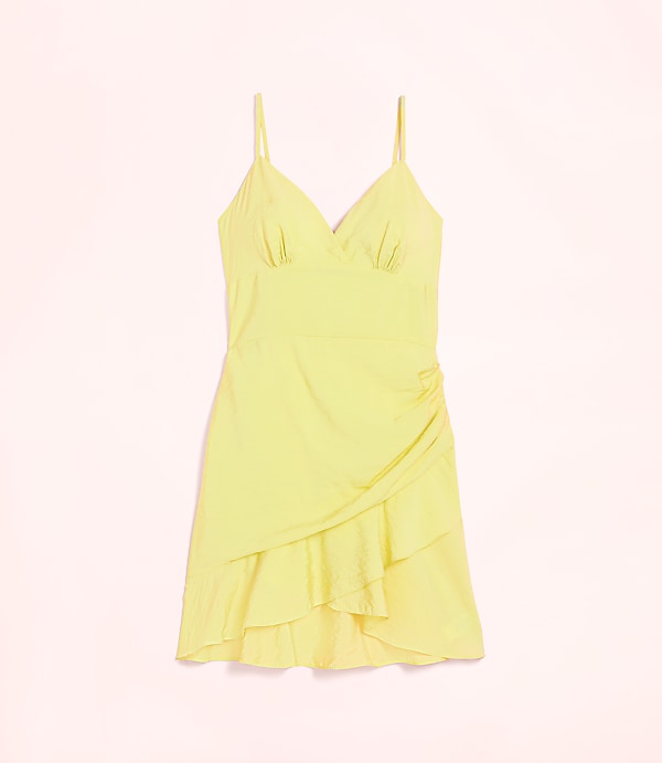 Lately Ruched Mini Dress